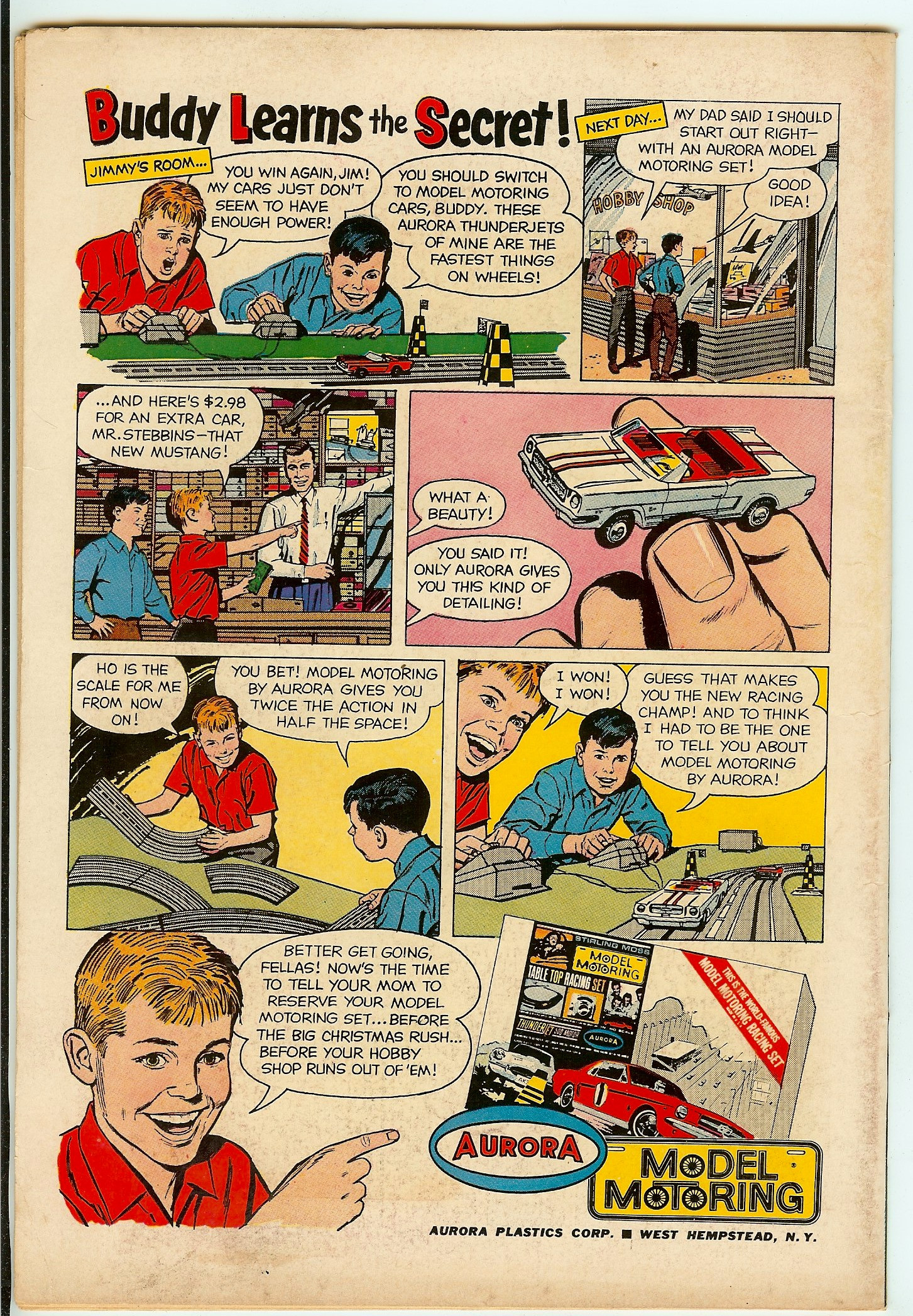 ACTION COMICS Back Cover