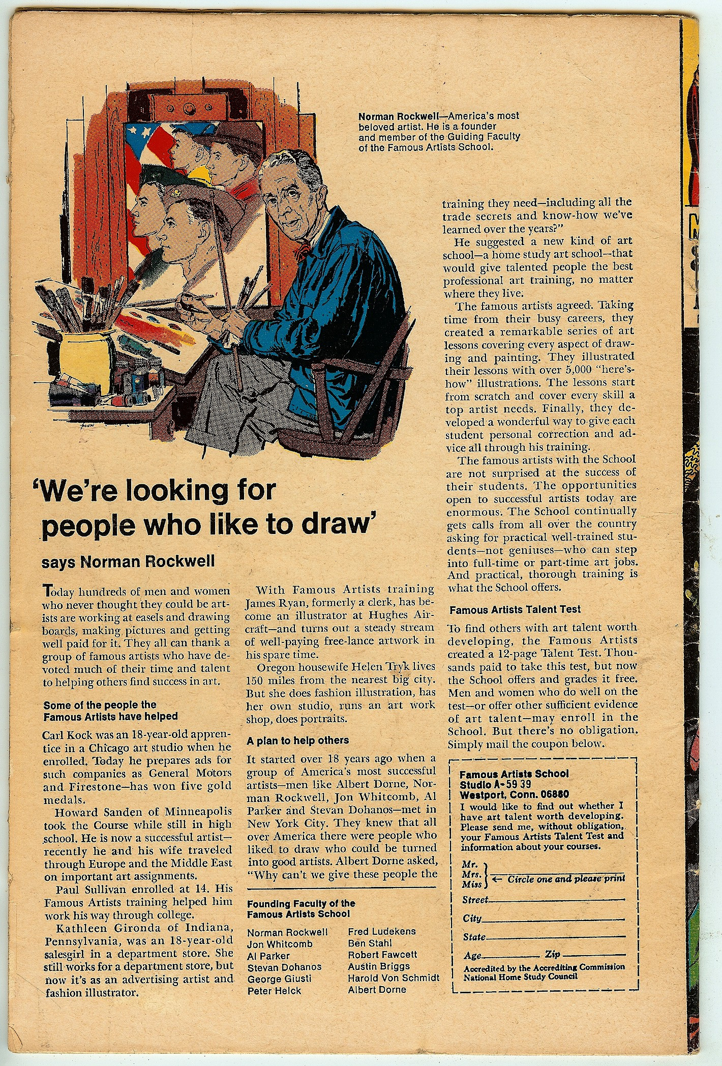 DOCTOR STRANGE Back Cover