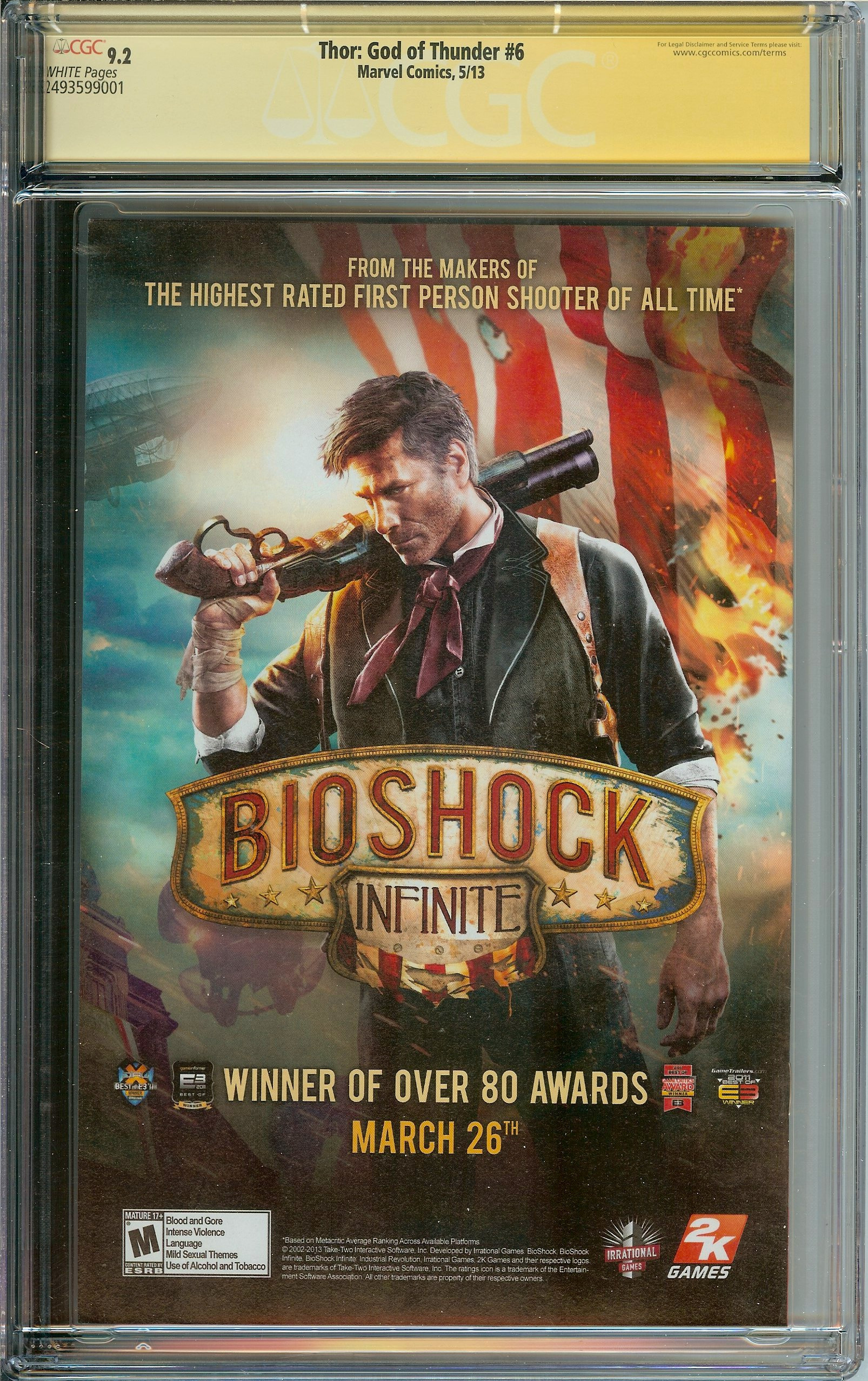 THOR: GOD OF THUNDER Back Cover