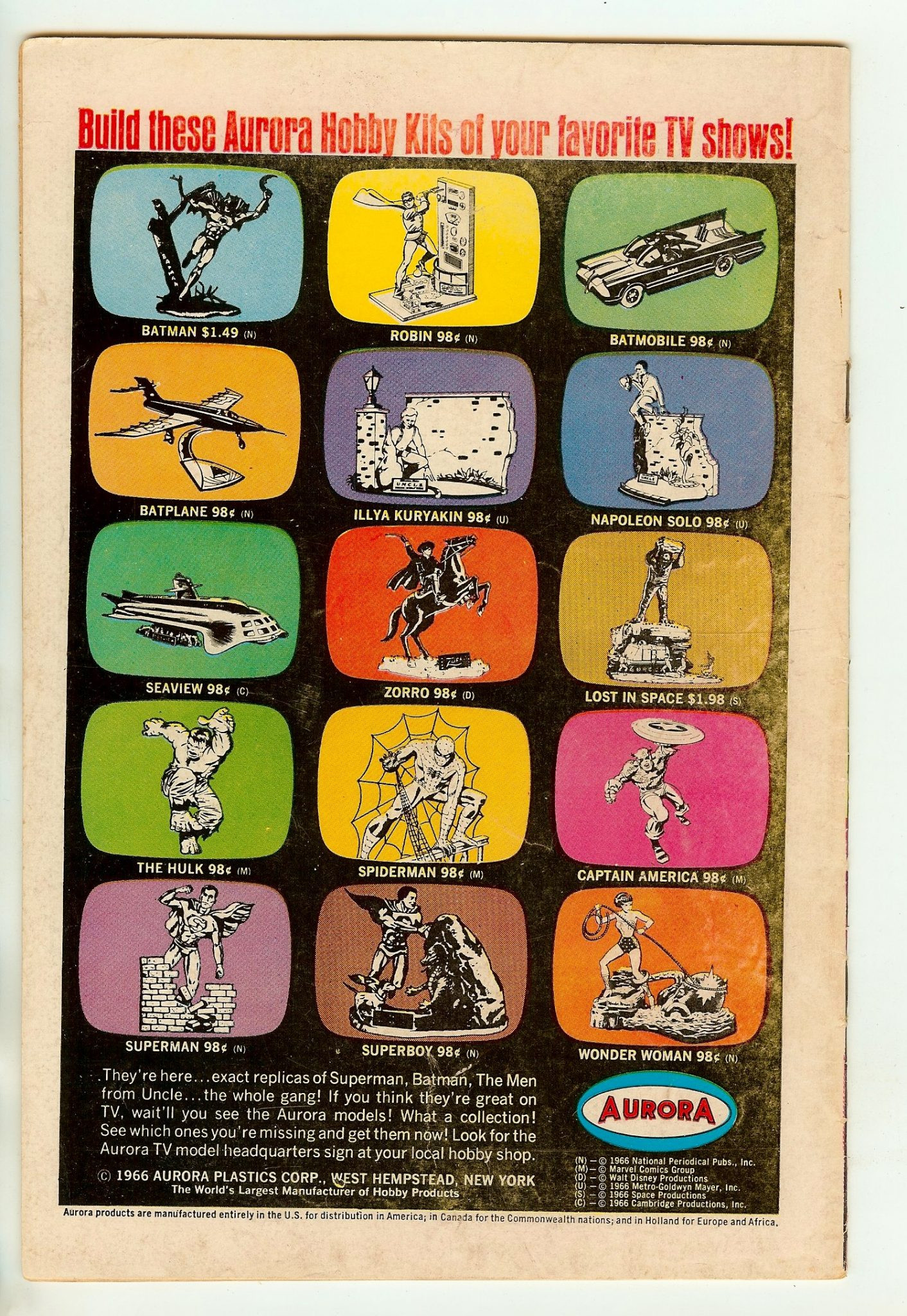 BRAVE AND THE BOLD Back Cover