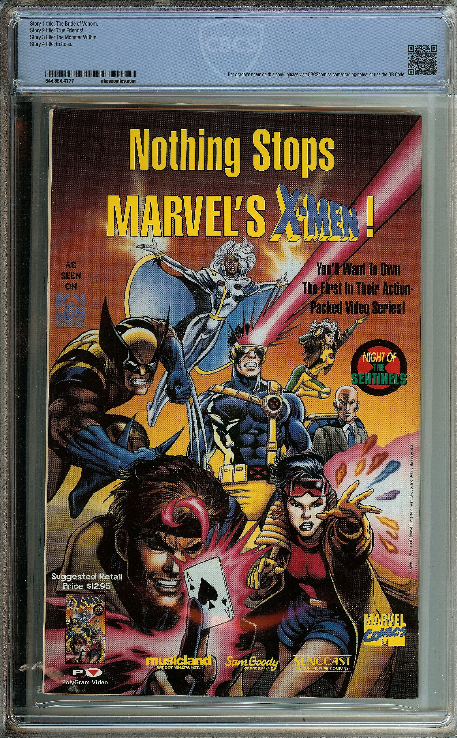 AMAZING SPIDER-MAN Back Cover