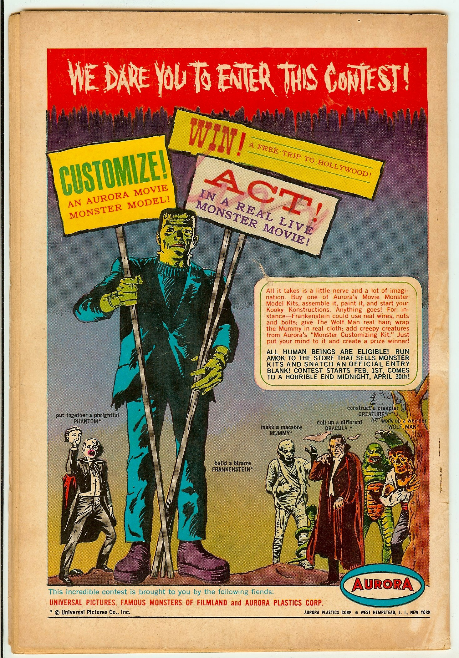 WORLD'S FINEST COMICS Back Cover