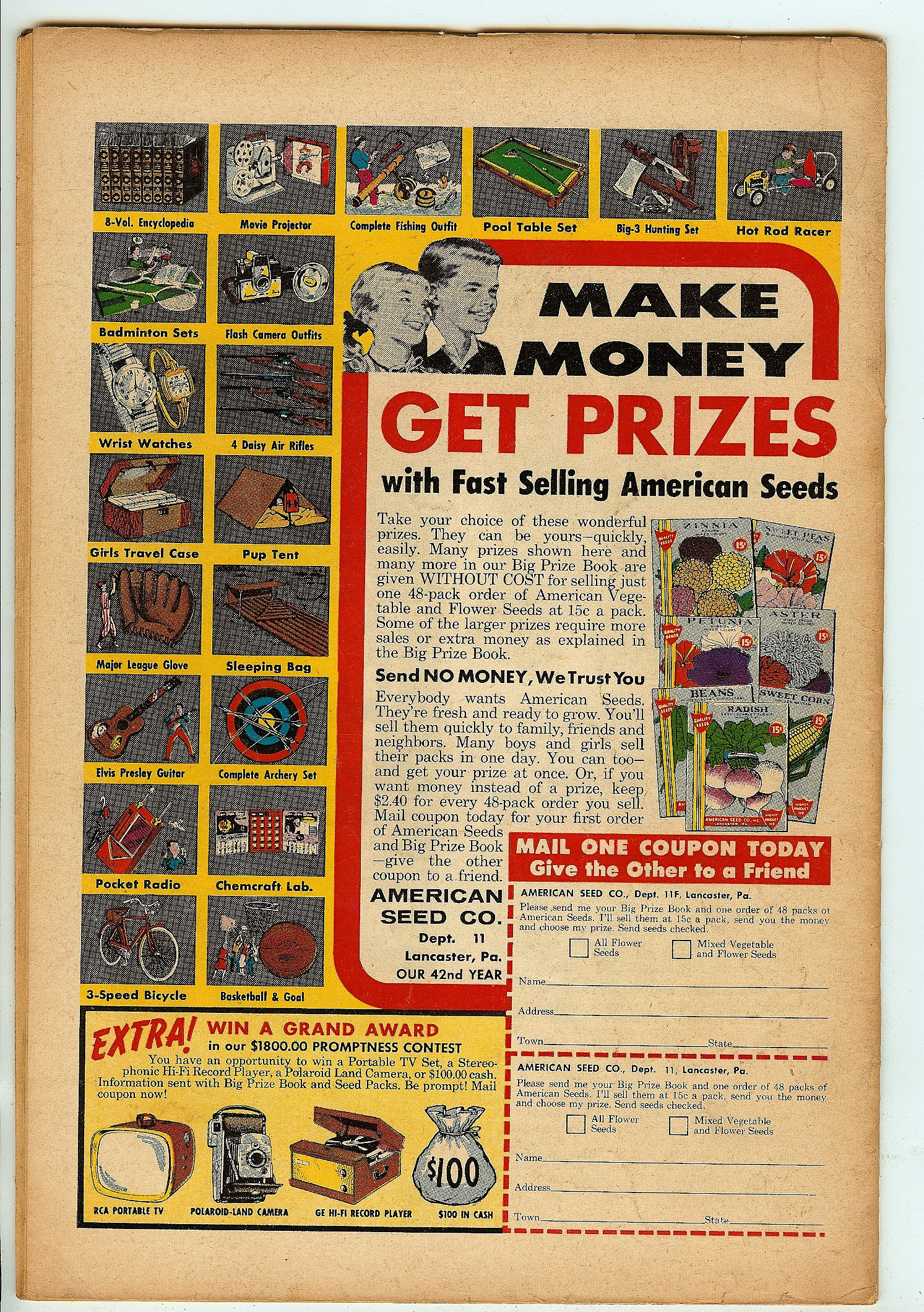 HOUSE OF MYSTERY Back Cover