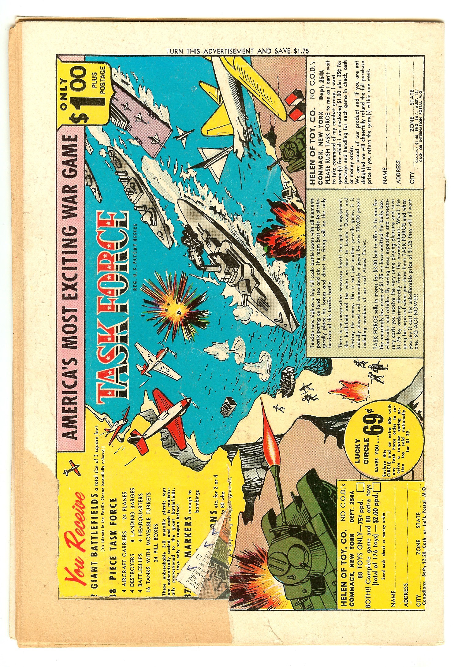 OUR ARMY AT WAR Back Cover