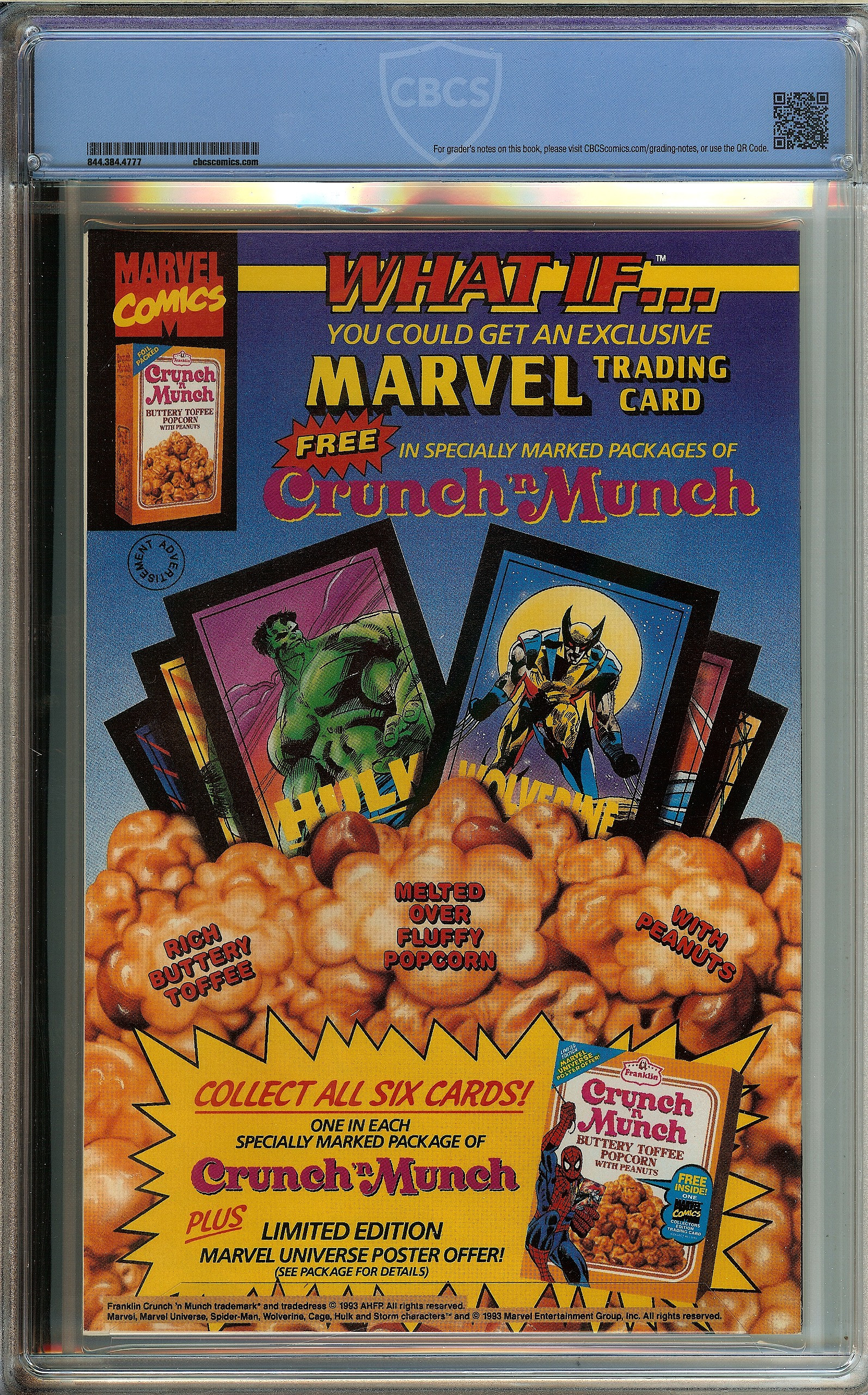 INCREDIBLE HULK Back Cover