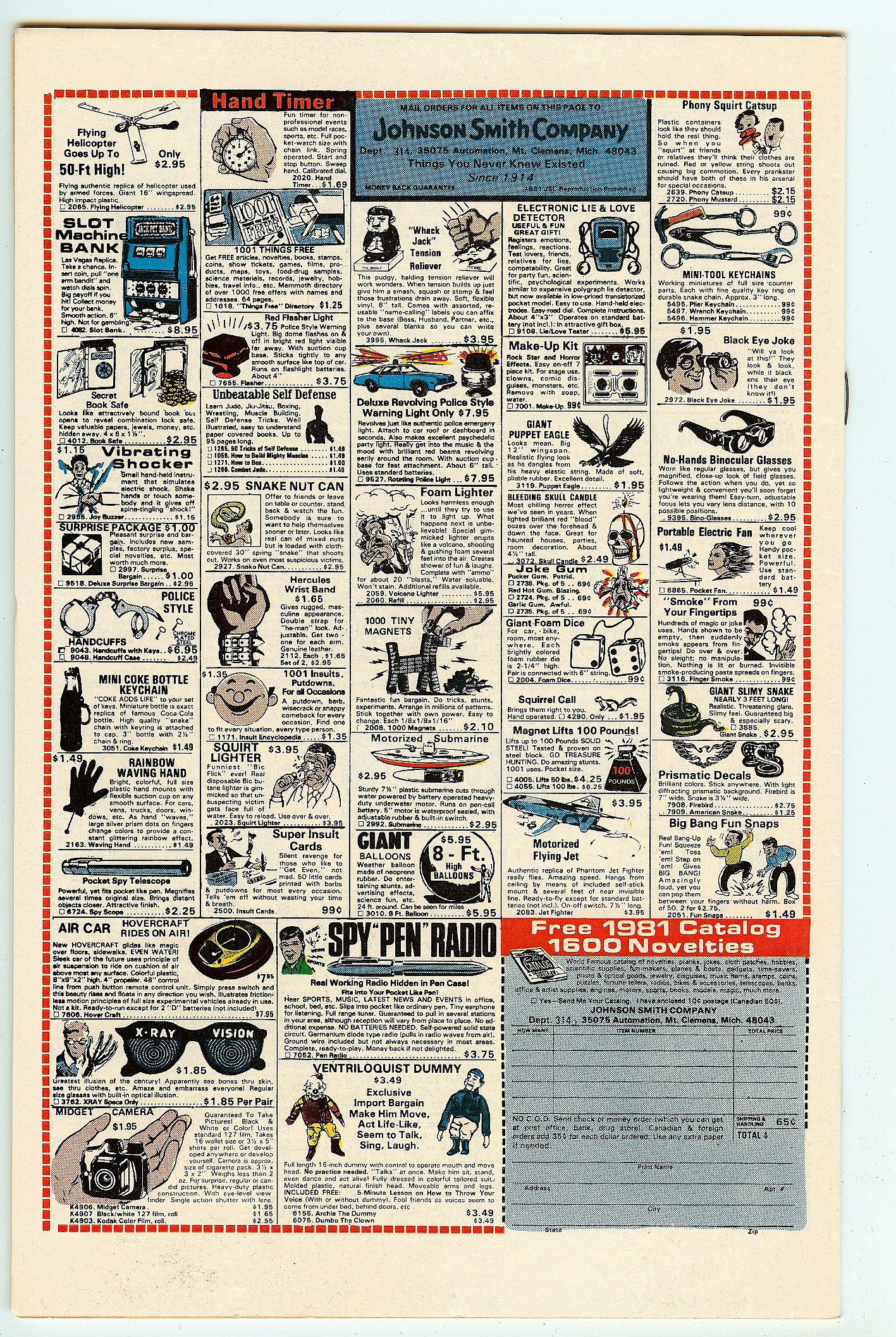 AMAZING SPIDER-MAN Back Cover
