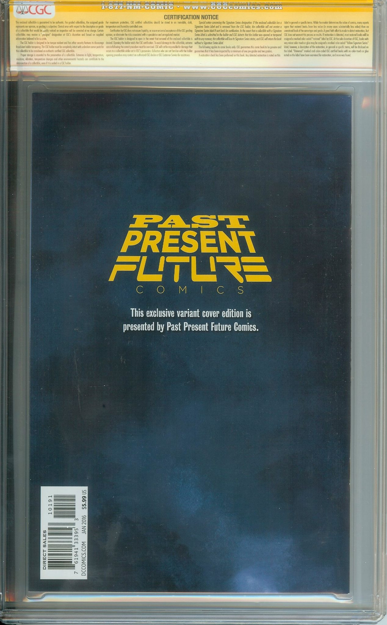 DARK KNIGHT III: THE MASTER RACE Back Cover