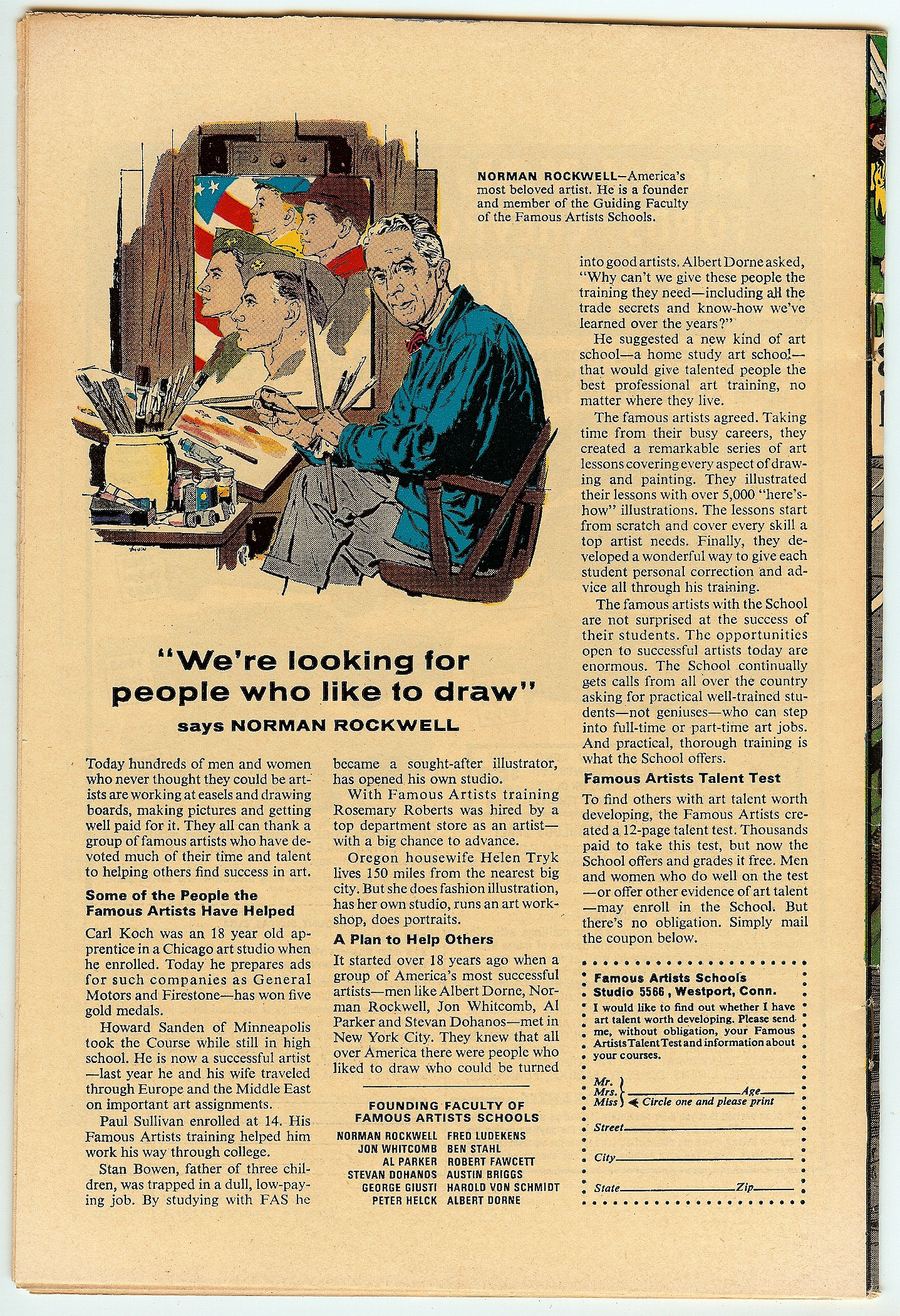 X-MEN Back Cover