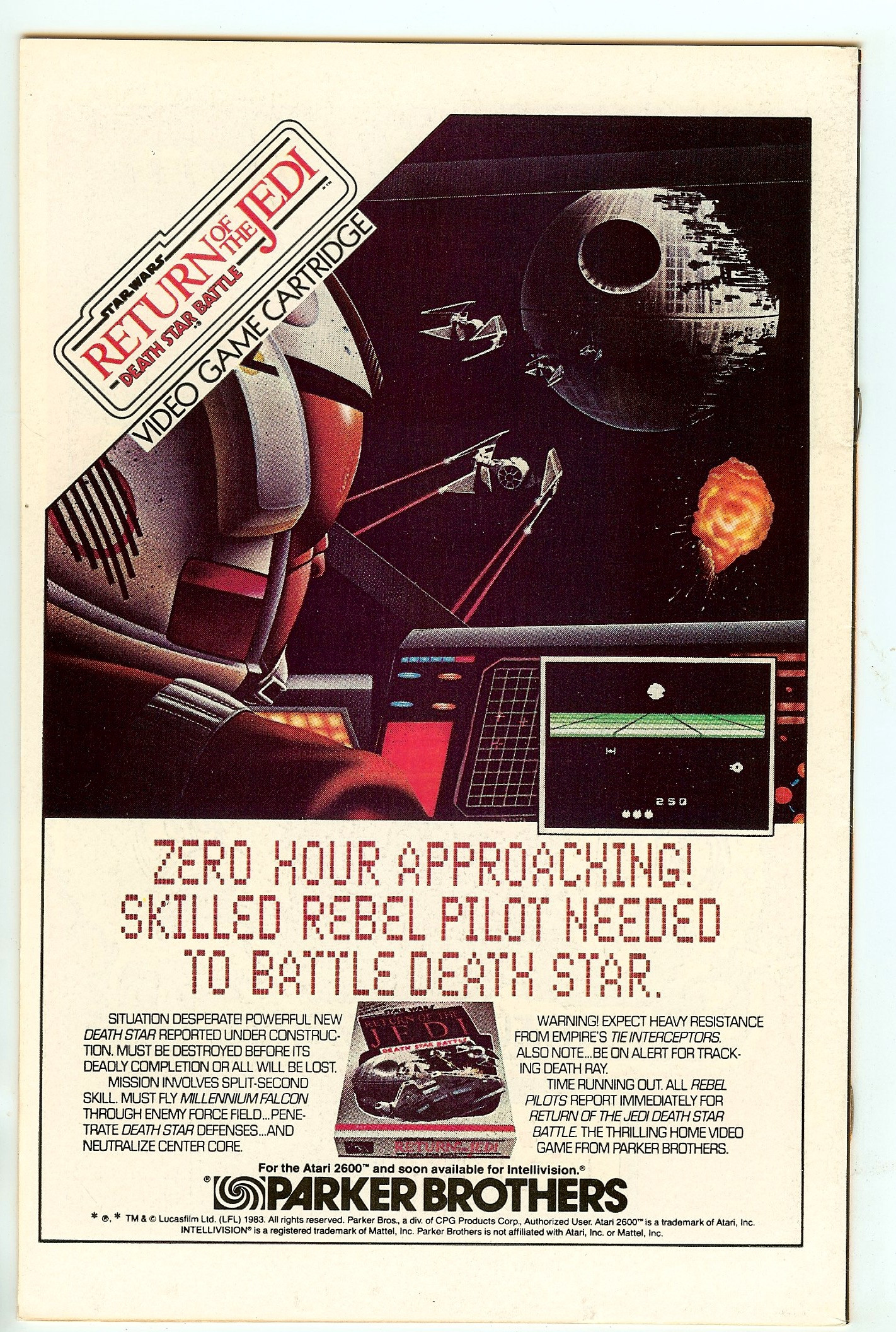 STAR WARS: RETURN OF THE JEDI Back Cover