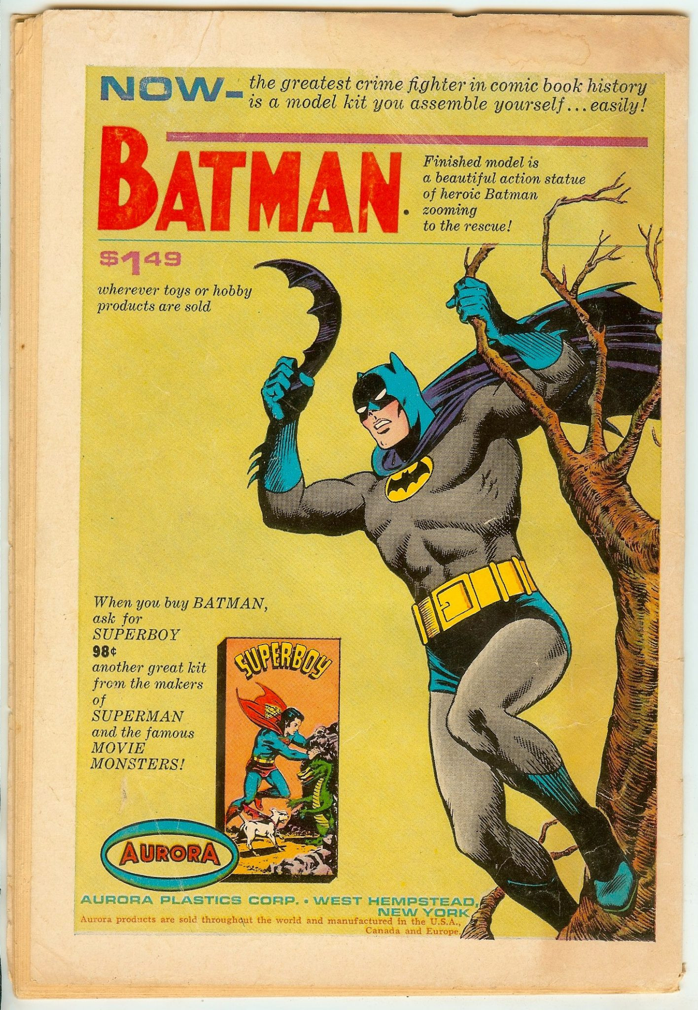 SUPERMAN Back Cover