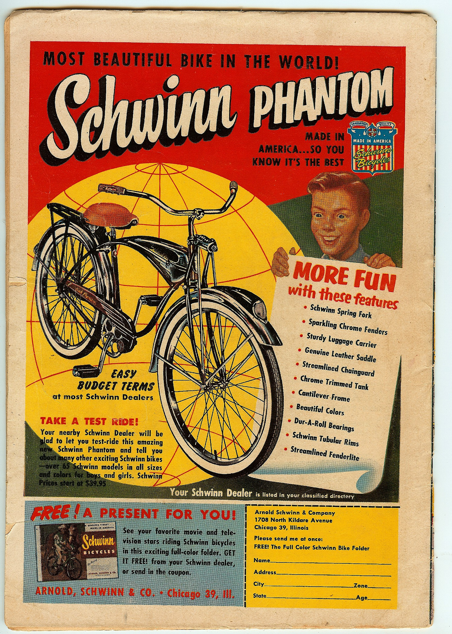 ADVENTURE COMICS Back Cover