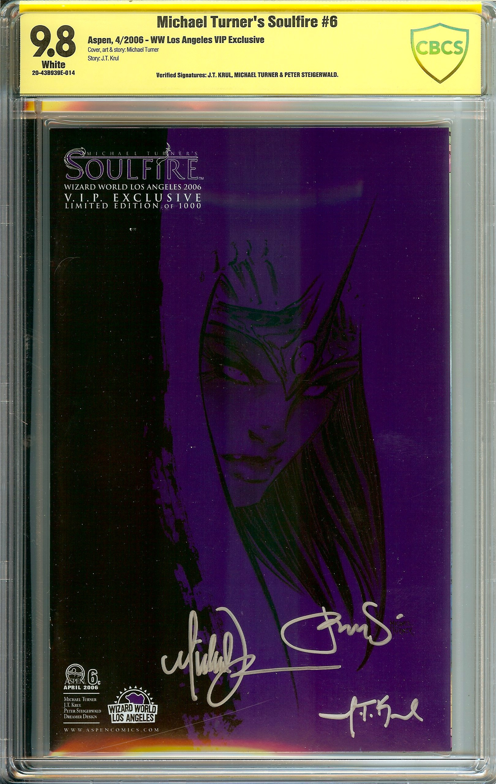 MICHAEL TURNER'S SOULFIRE Back Cover