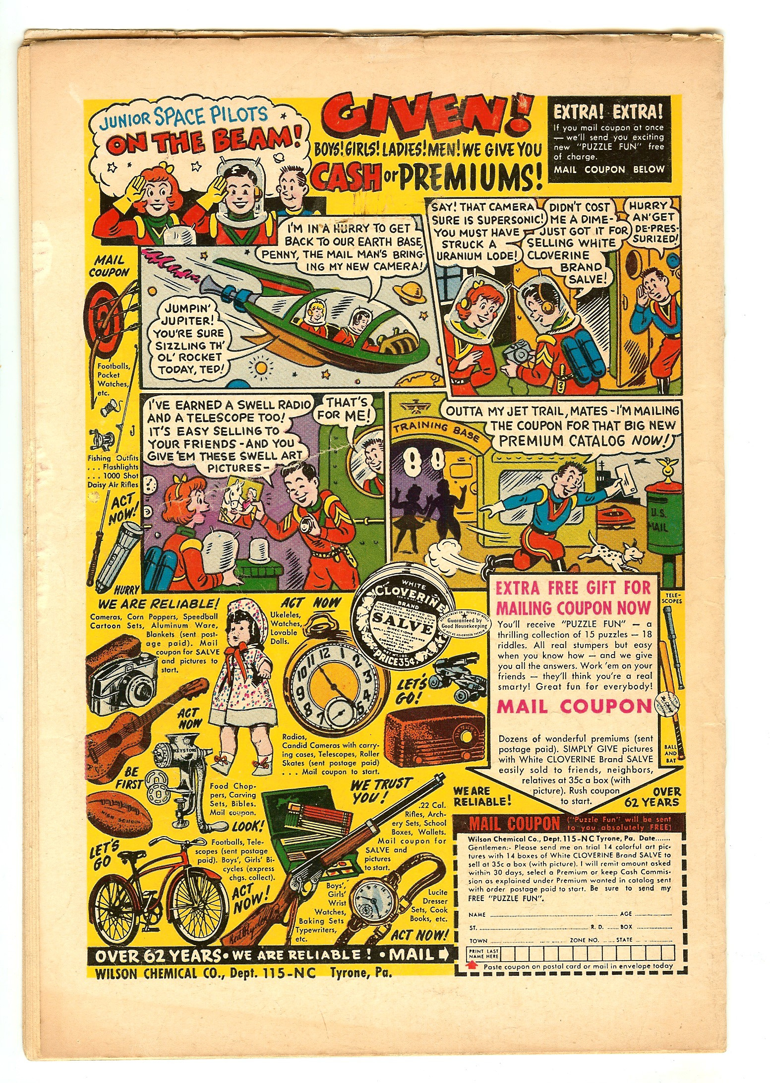 OUR ARMY AT WAR Back Cover