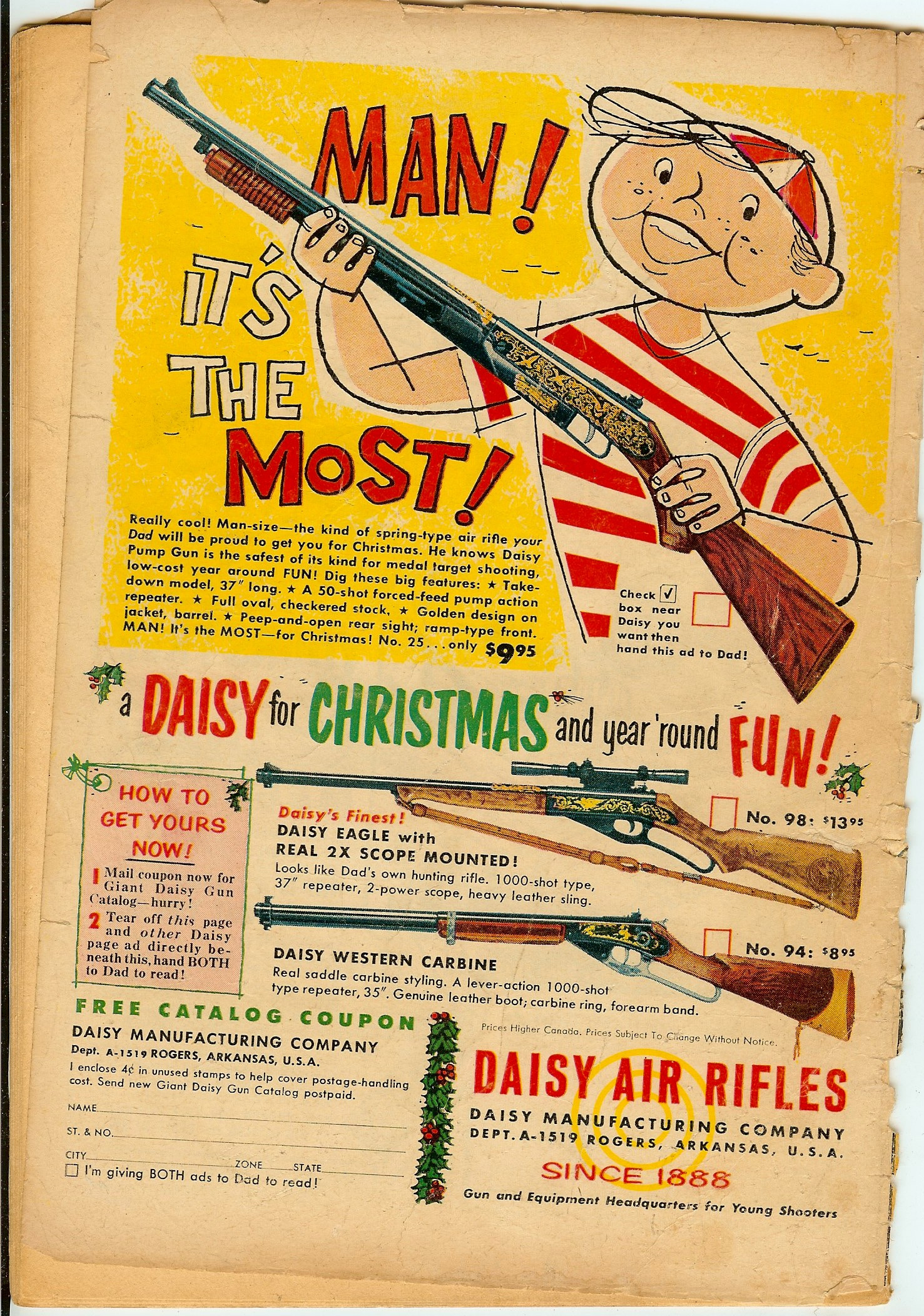 ACTION COMICS Back Cover