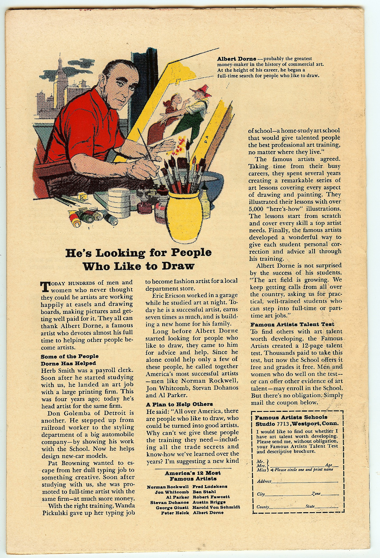STRANGE TALES Back Cover