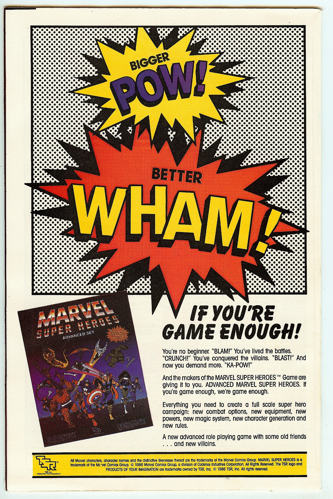 CAPTAIN AMERICA Back Cover