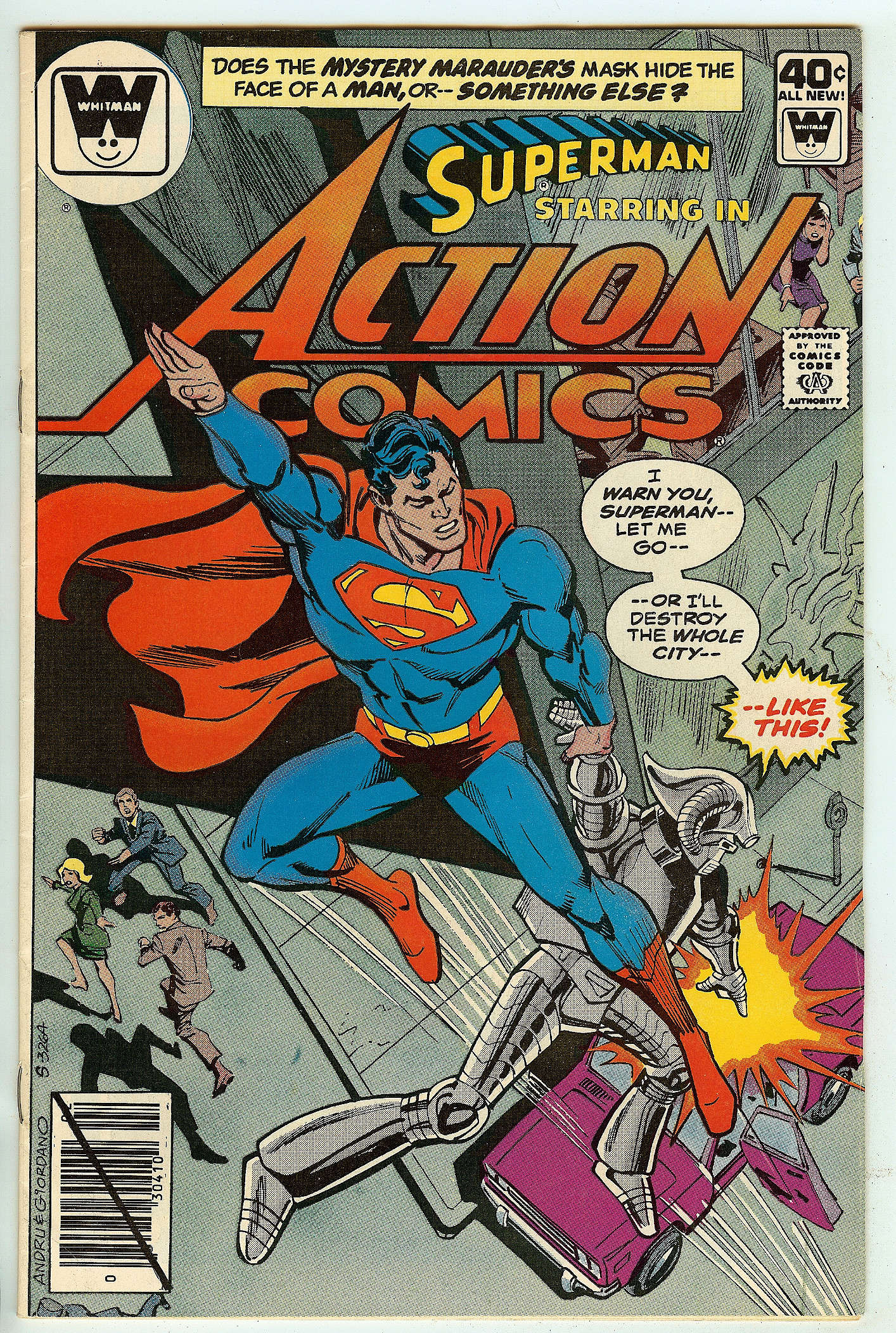 ACTION COMICS Front Cover