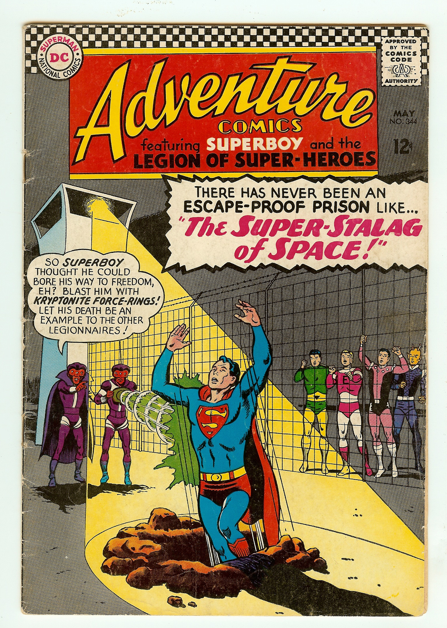 ADVENTURE COMICS Front Cover