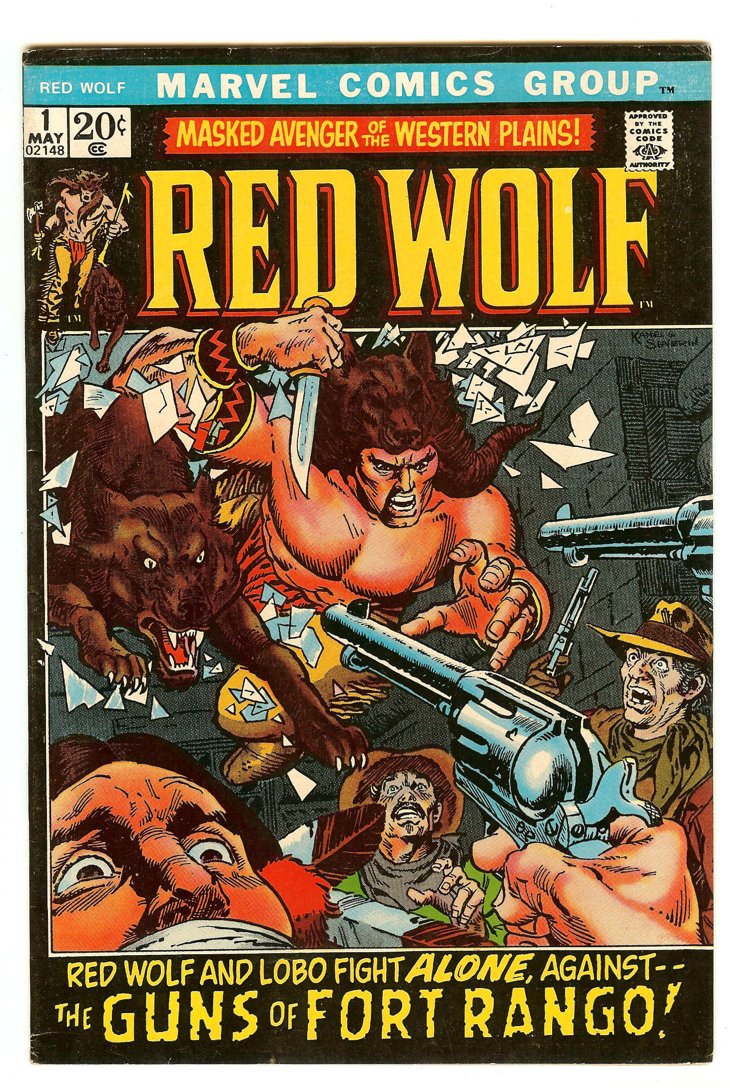 RED WOLF Front Cover