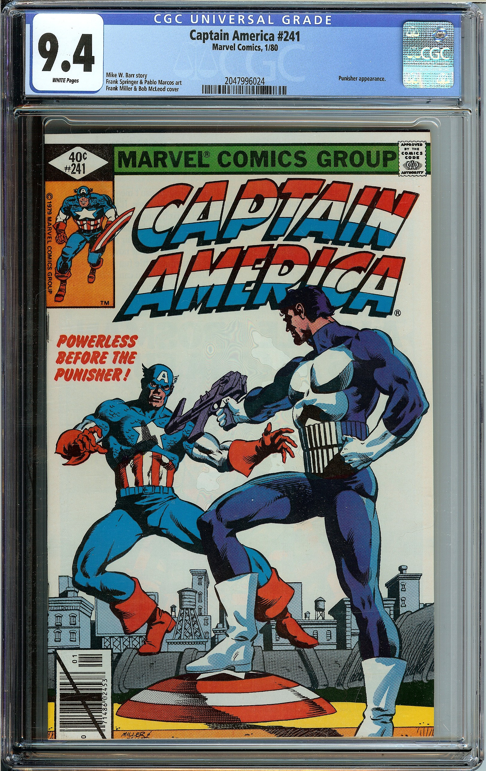CAPTAIN AMERICA Front Cover