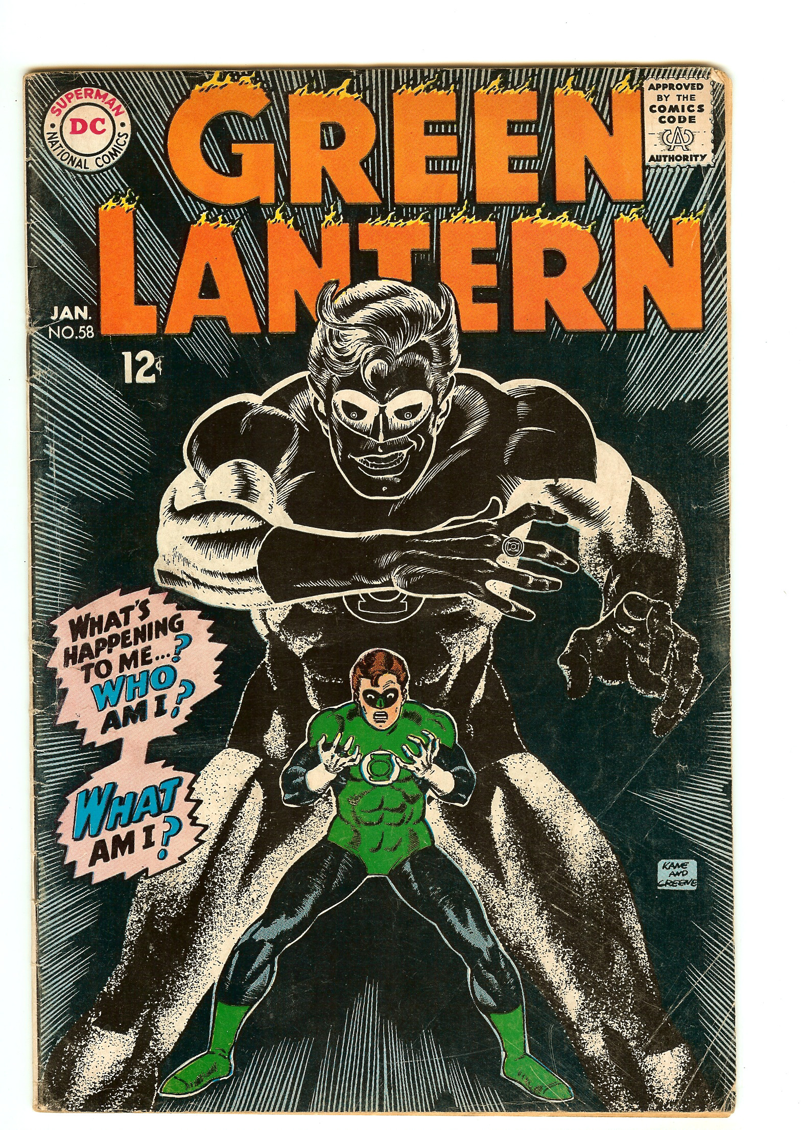 GREEN LANTERN Front Cover