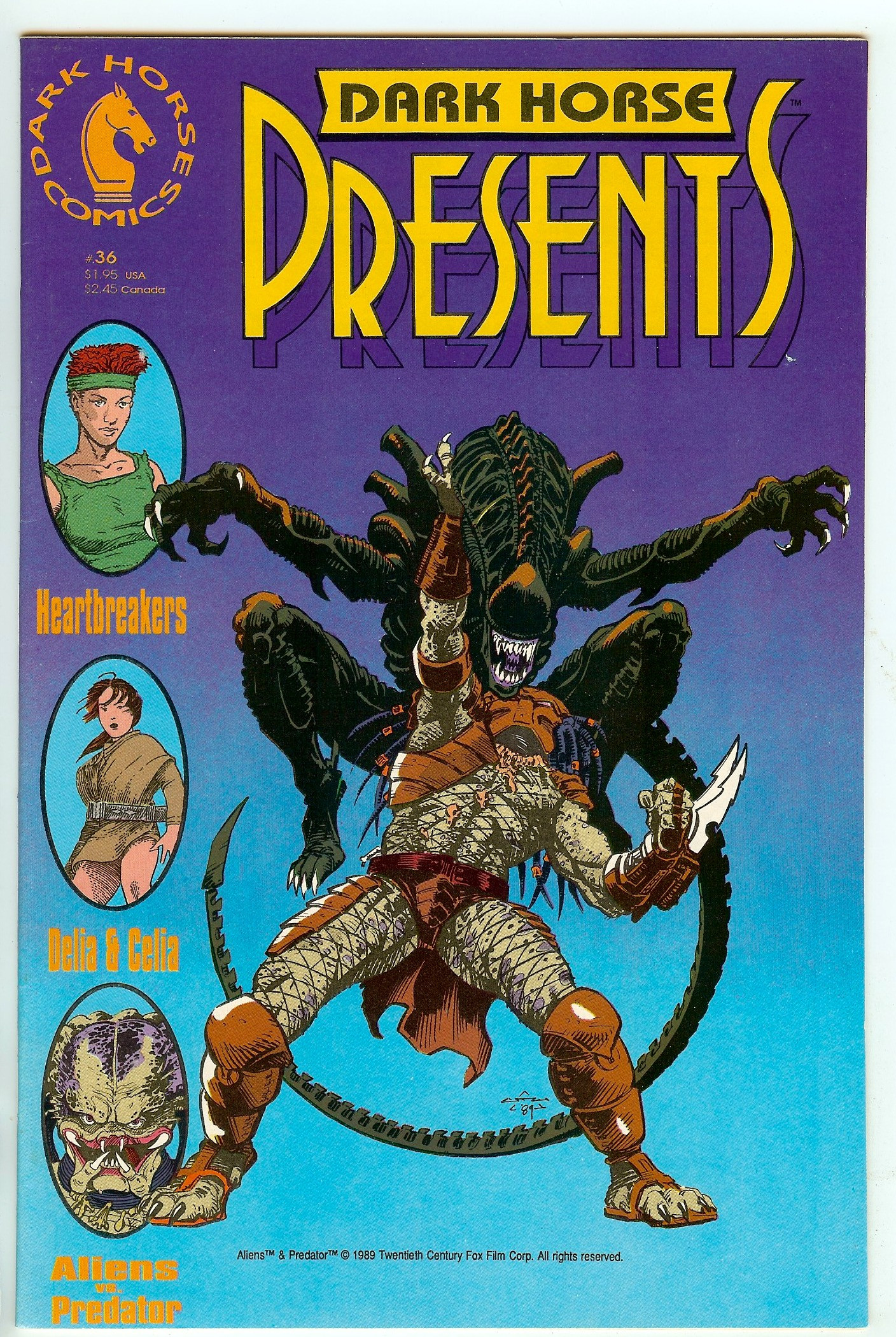 DARK HORSE PRESENTS Front Cover