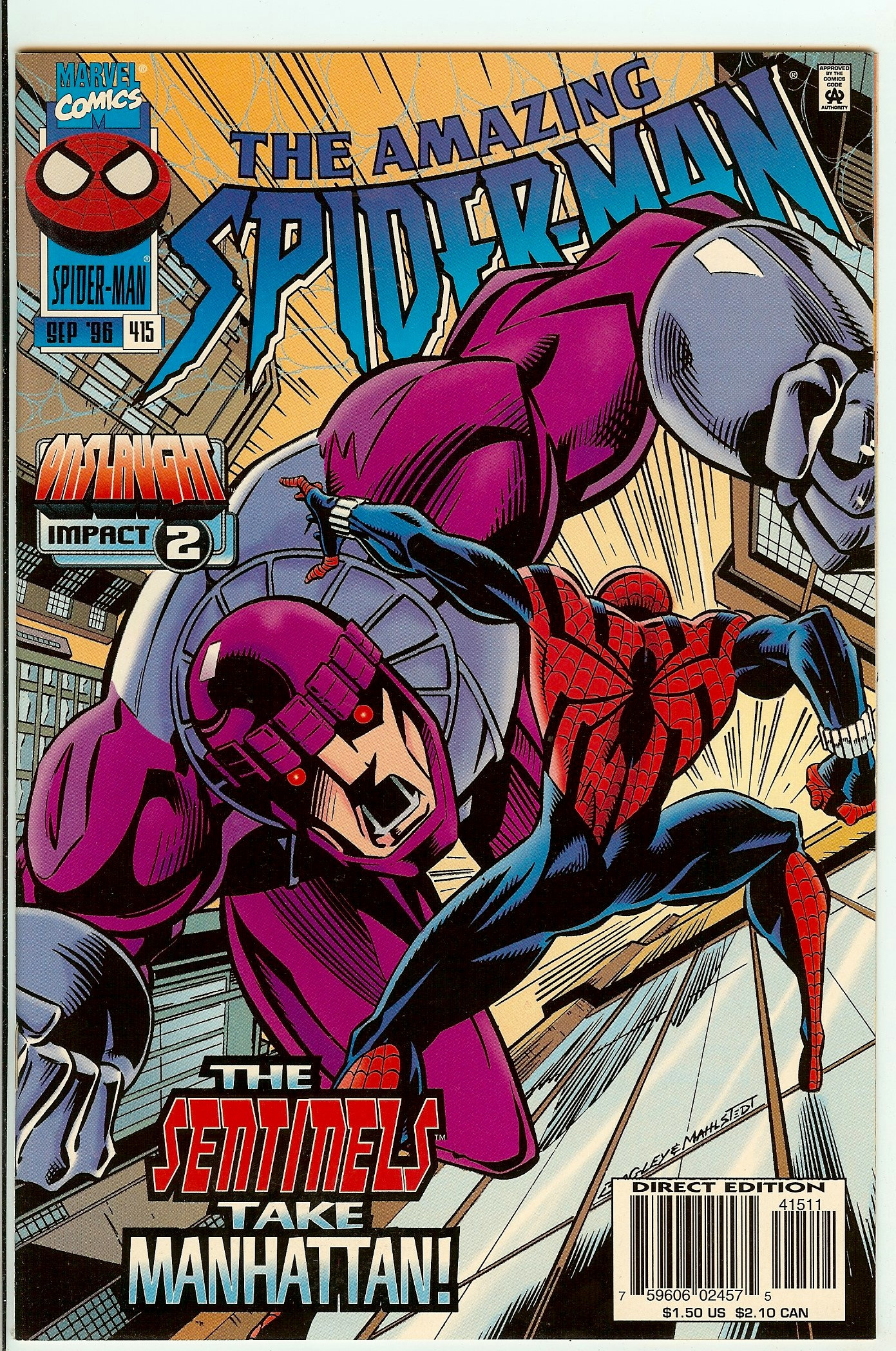 AMAZING SPIDER-MAN Front Cover