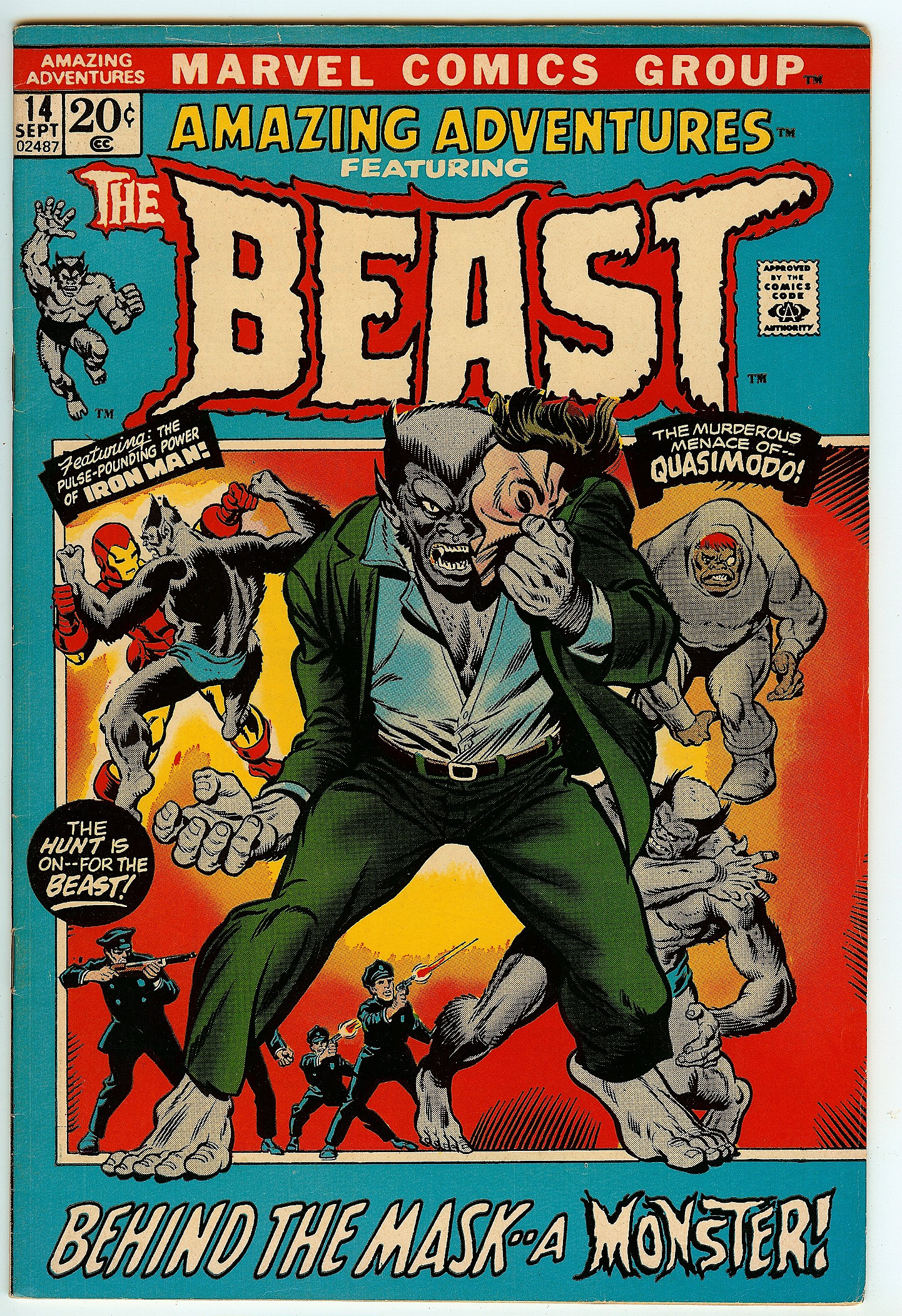 AMAZING ADVENTURES Front Cover