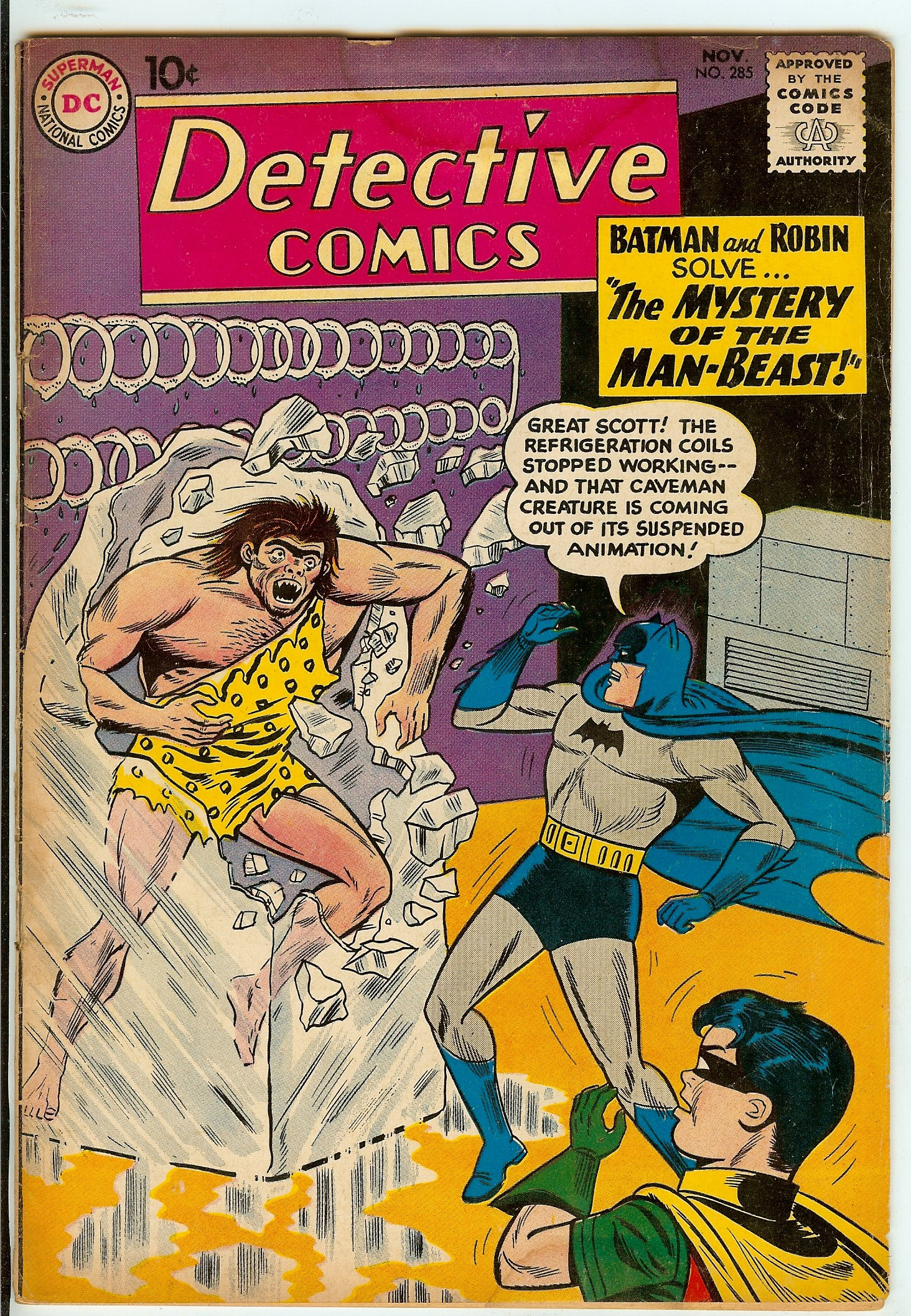 DETECTIVE COMICS Front Cover