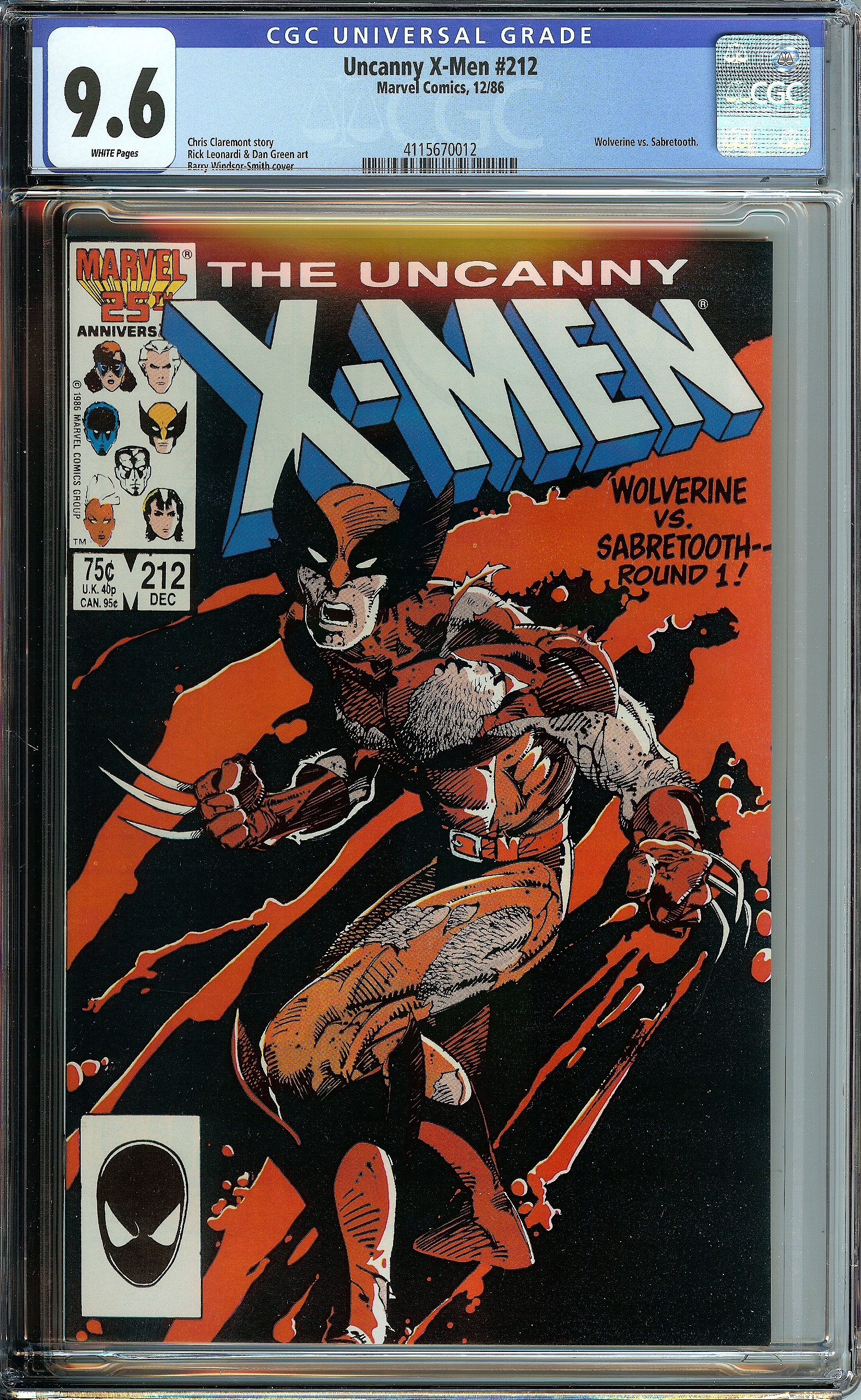 X-MEN Front Cover