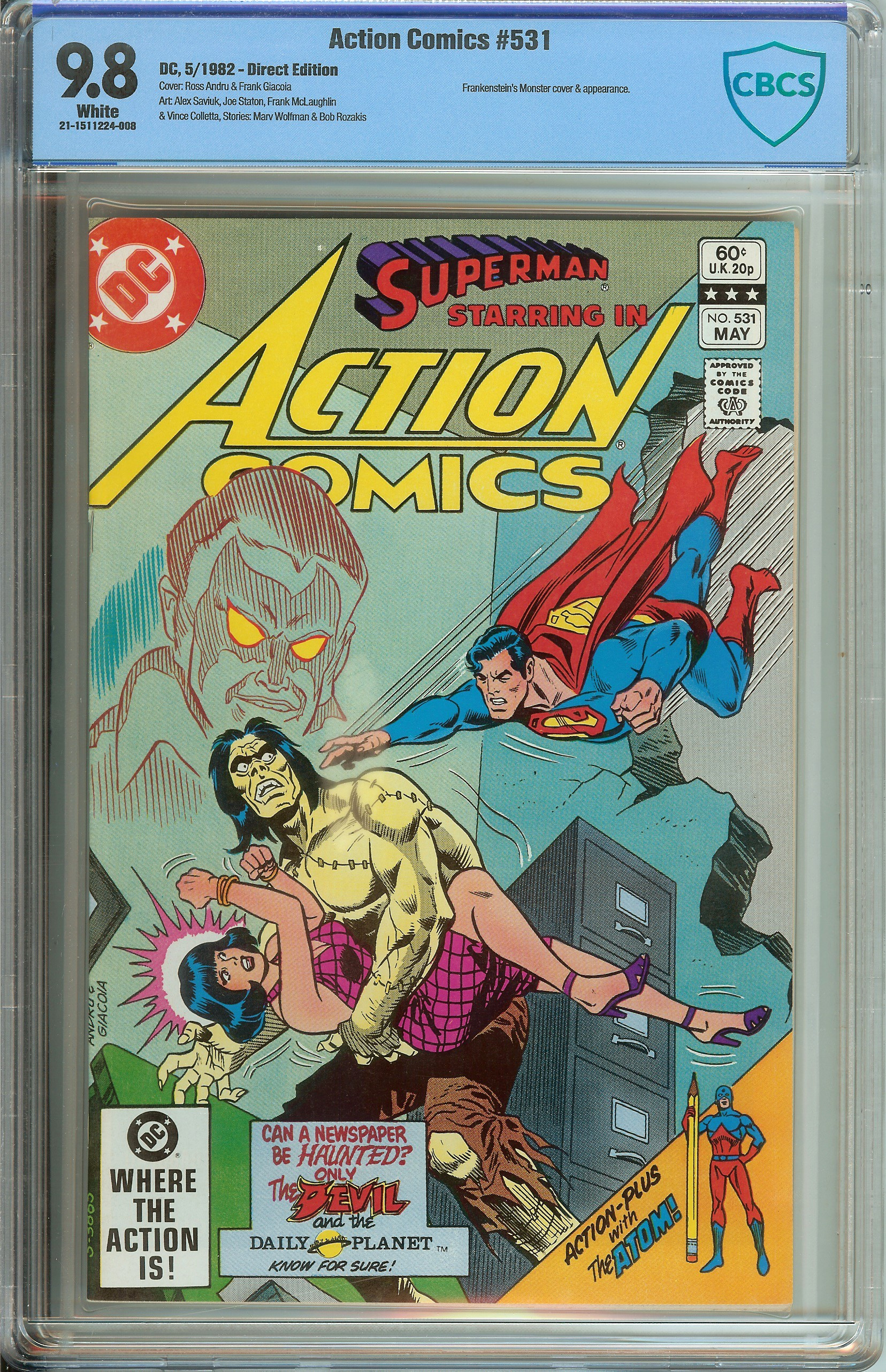 ACTION COMICS Front Cover