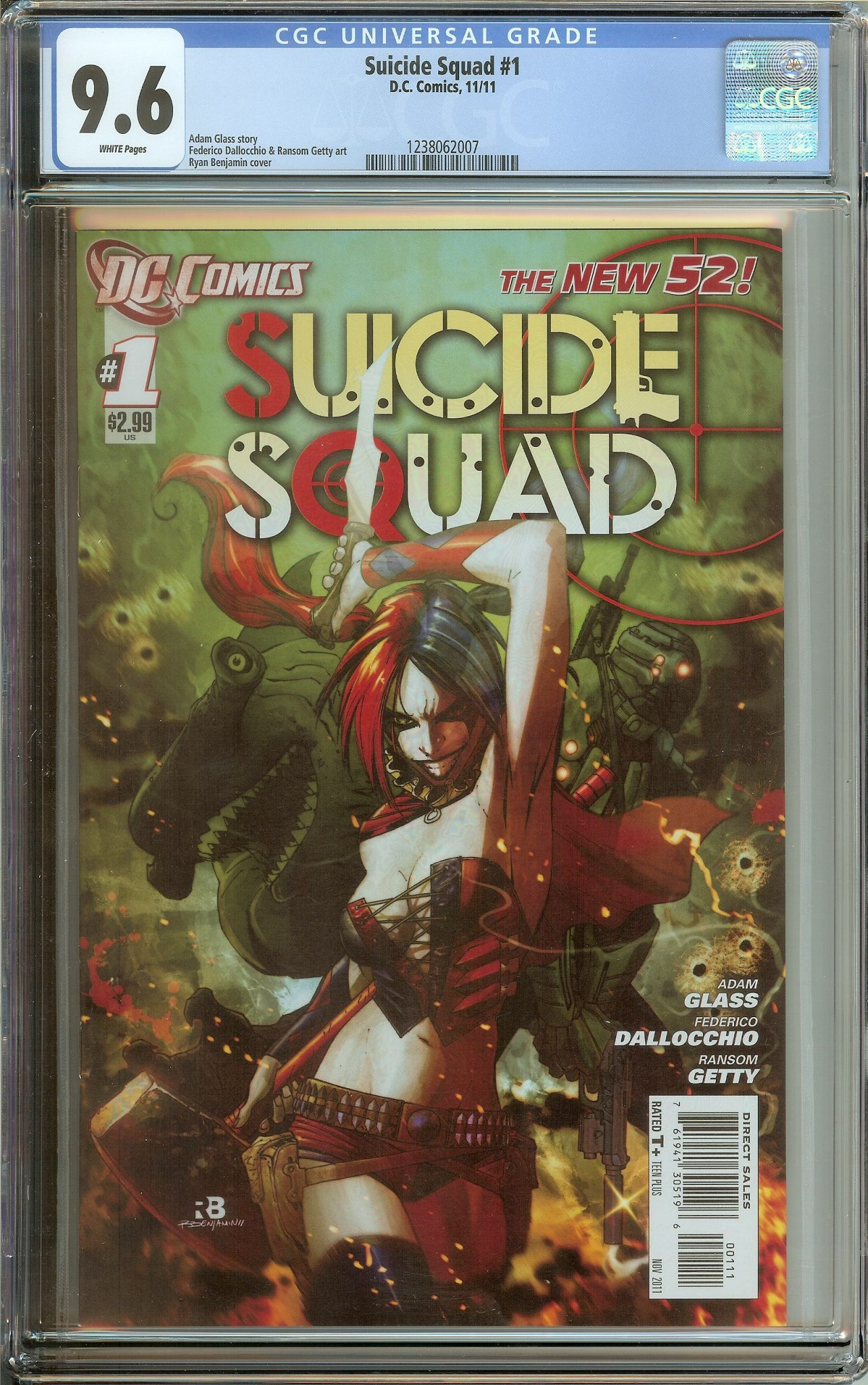 SUICIDE SQUAD Front Cover