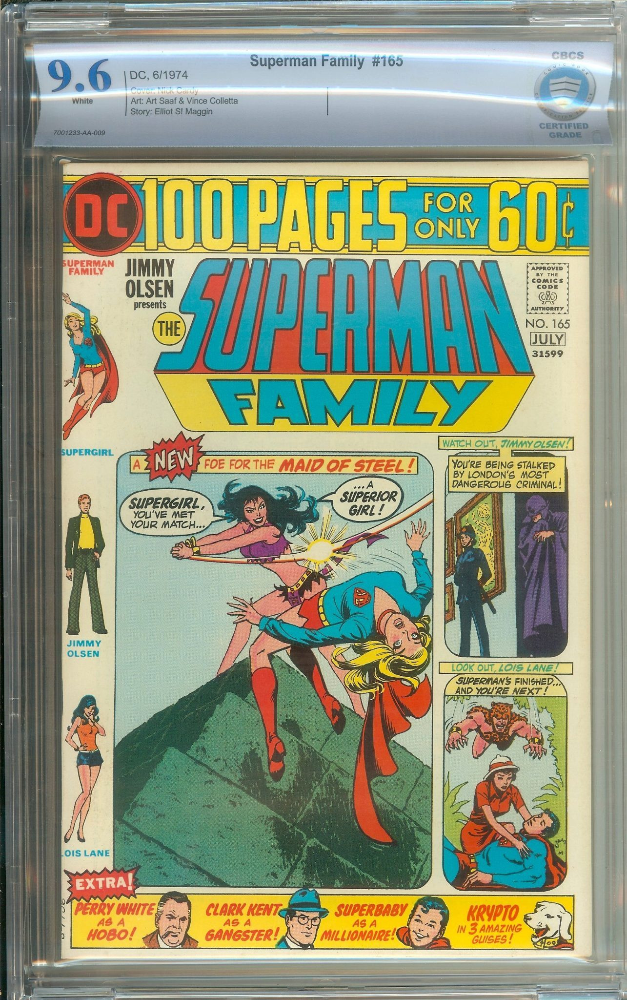 SUPERMAN FAMILY Front Cover