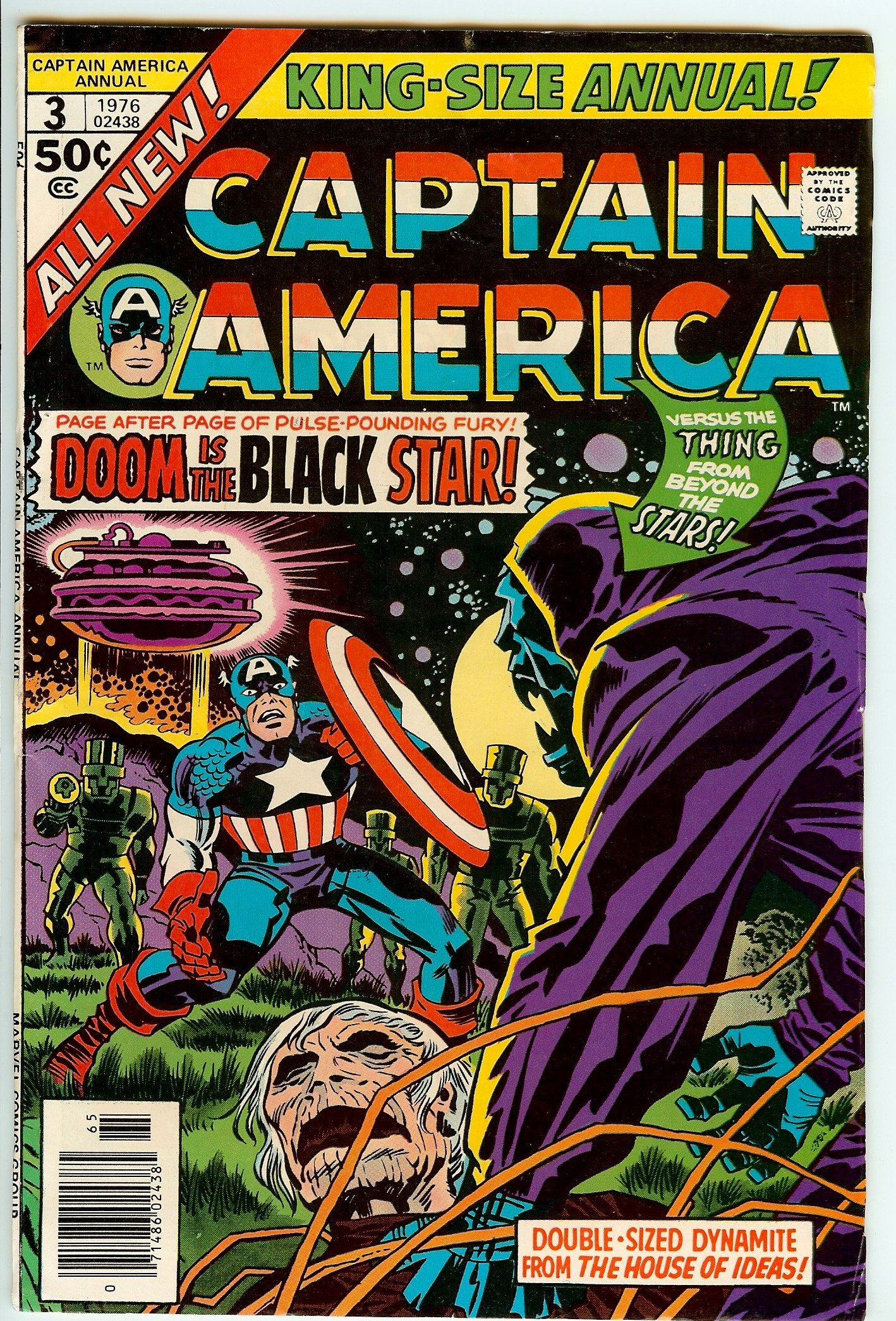 CAPTAIN AMERICA ANNUAL Front Cover