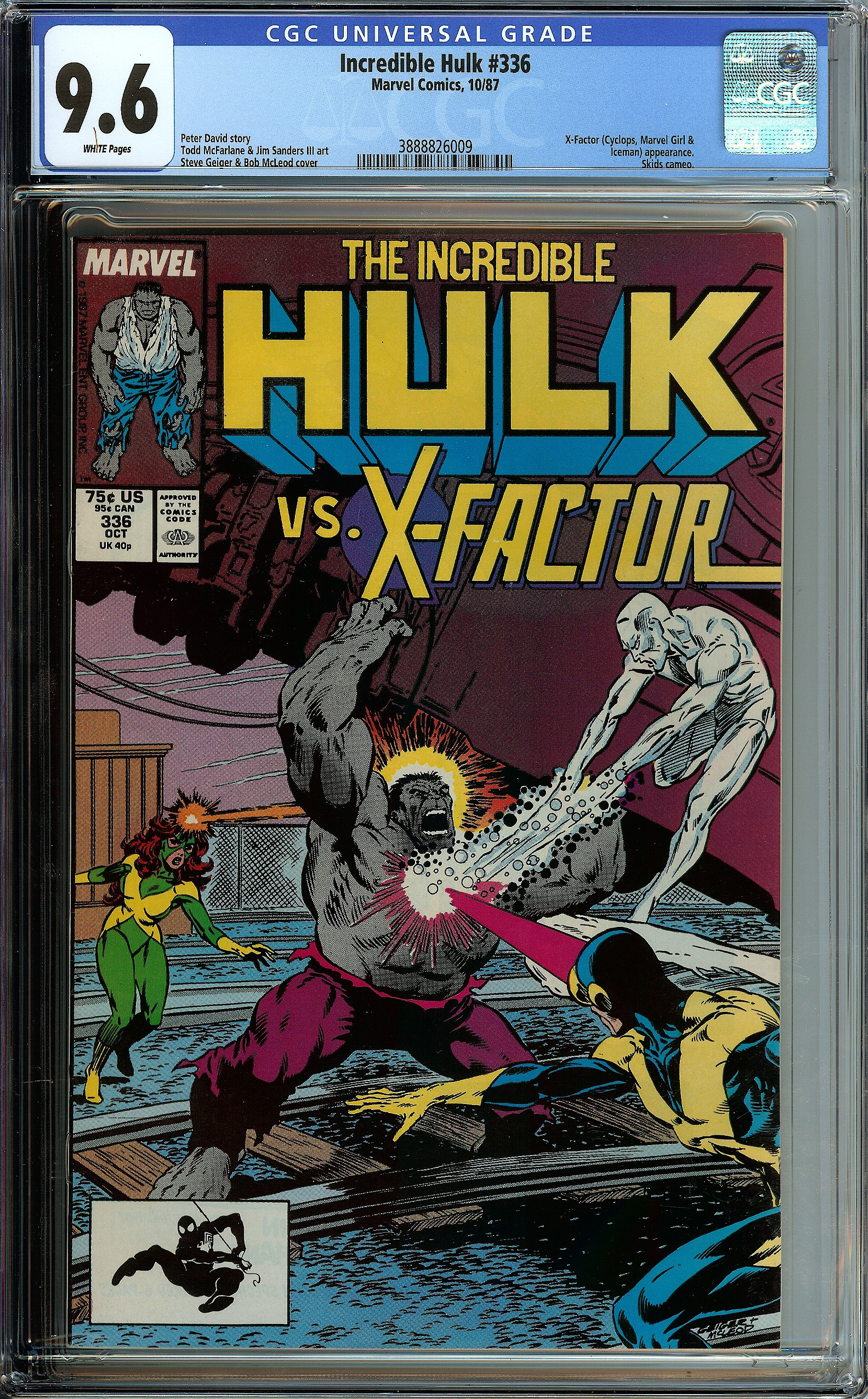INCREDIBLE HULK Front Cover