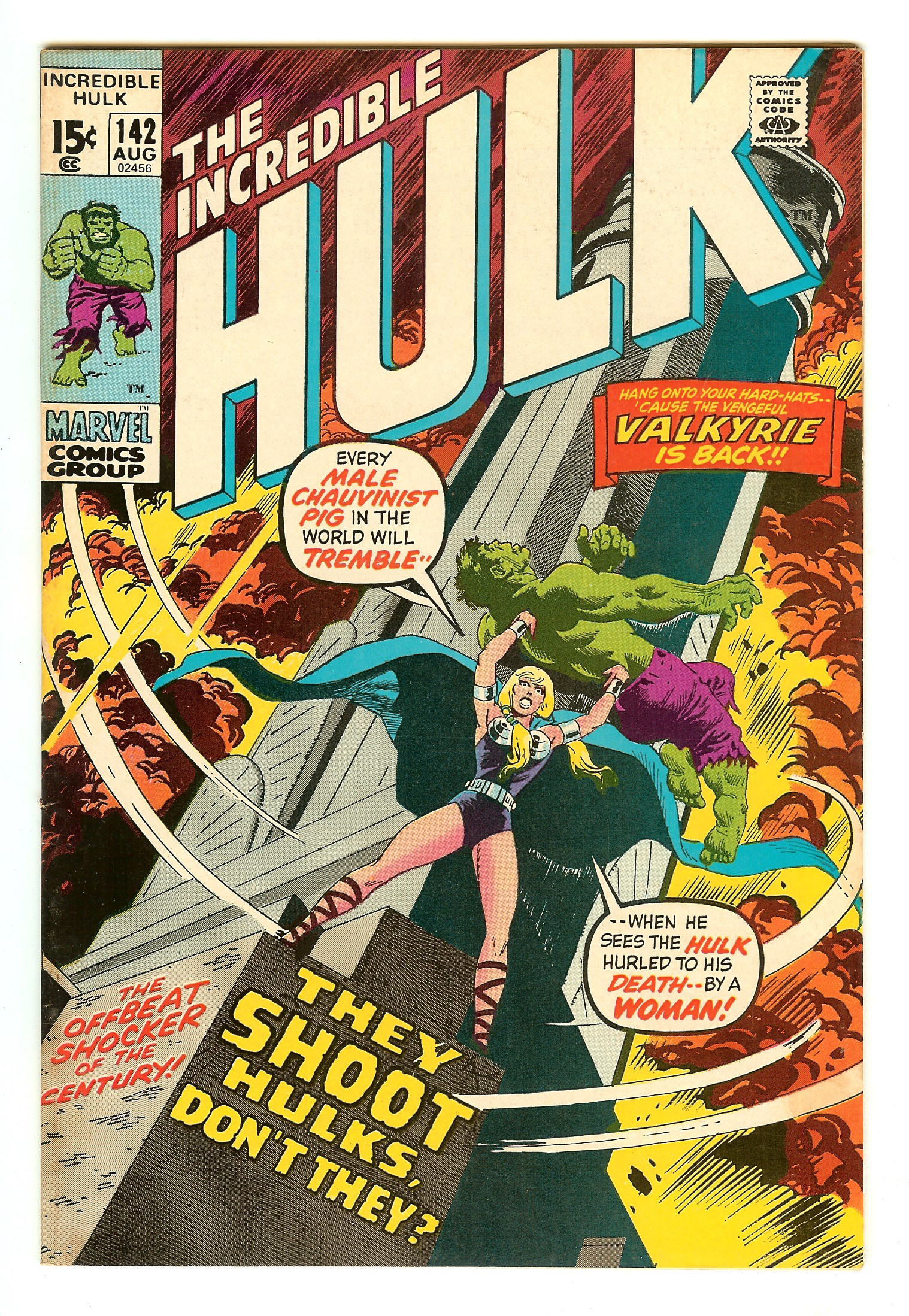 INCREDIBLE HULK Front Cover