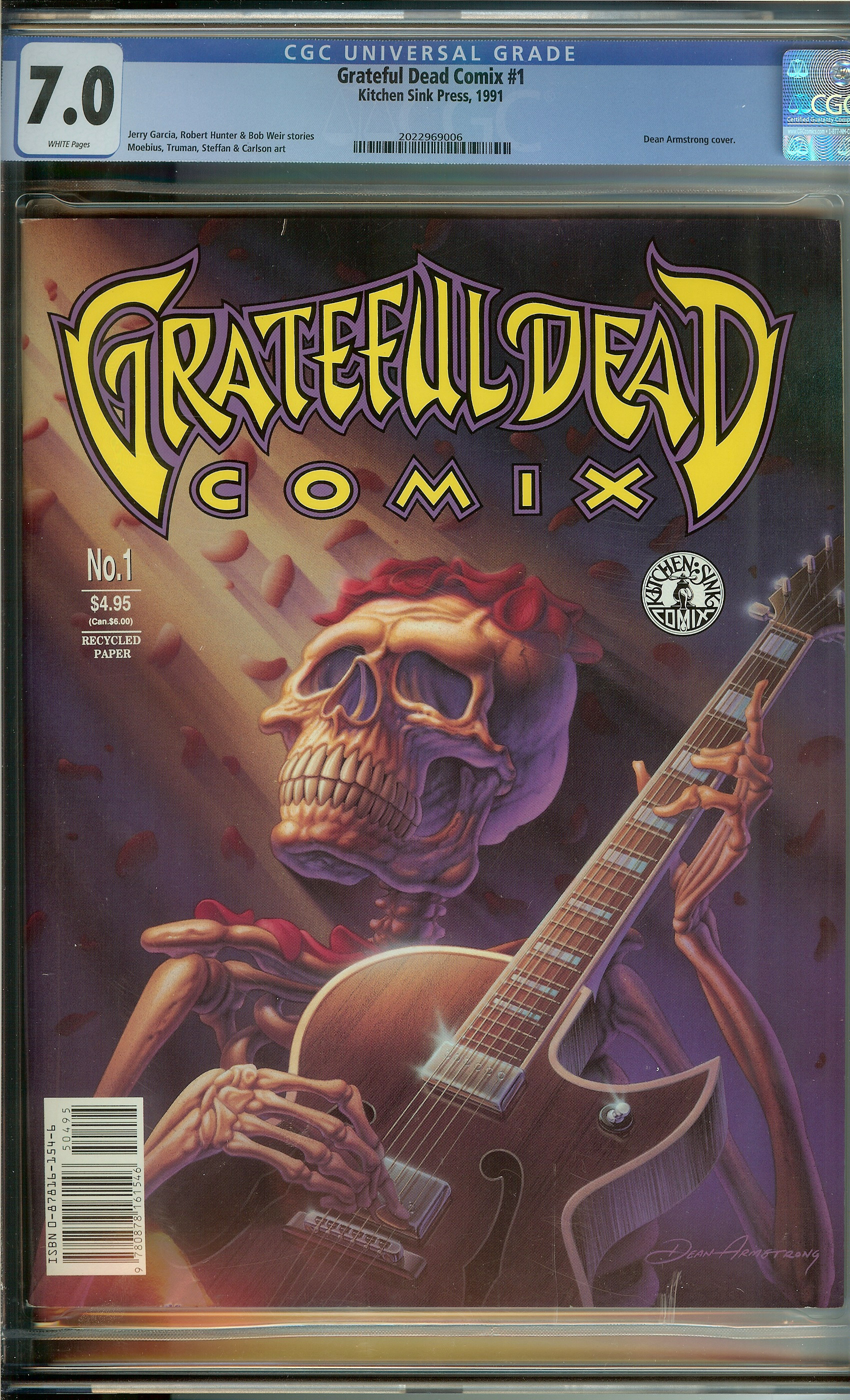GRATEFUL DEAD COMIX Front Cover