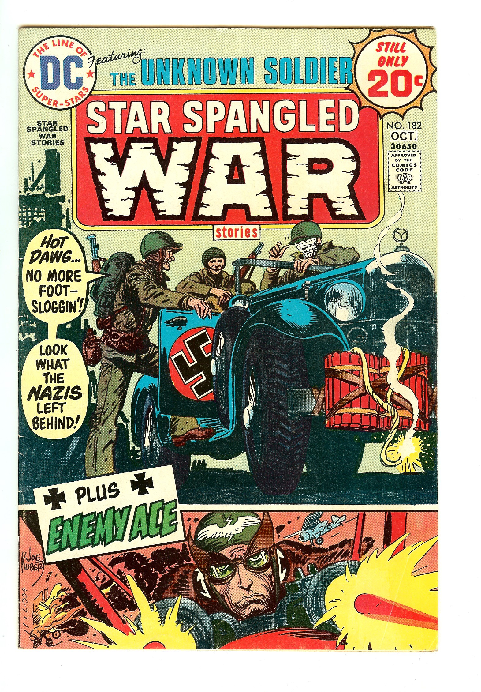 STAR SPANGLED WAR STORIES Front Cover
