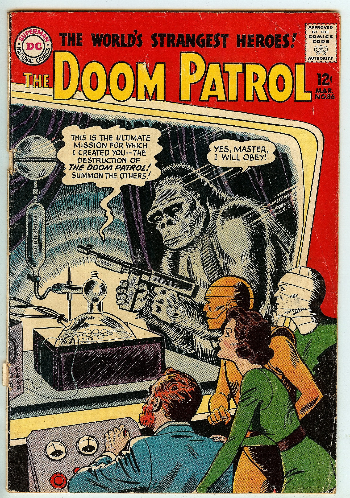 DOOM PATROL Front Cover