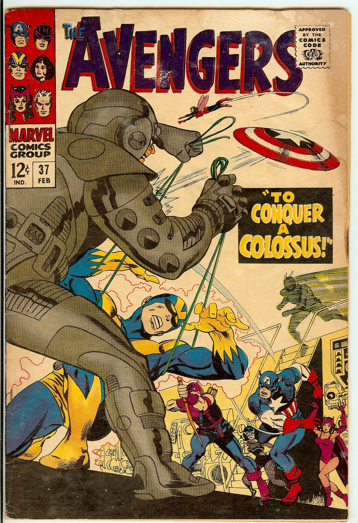 AVENGERS Front Cover