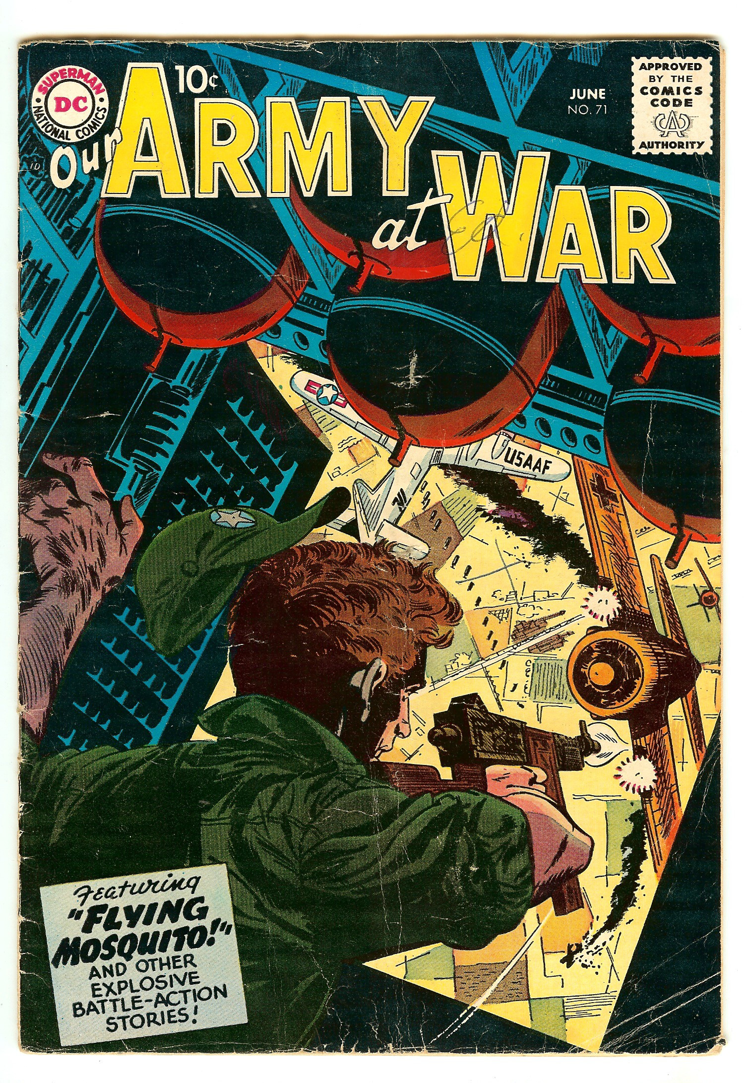 OUR ARMY AT WAR Front Cover