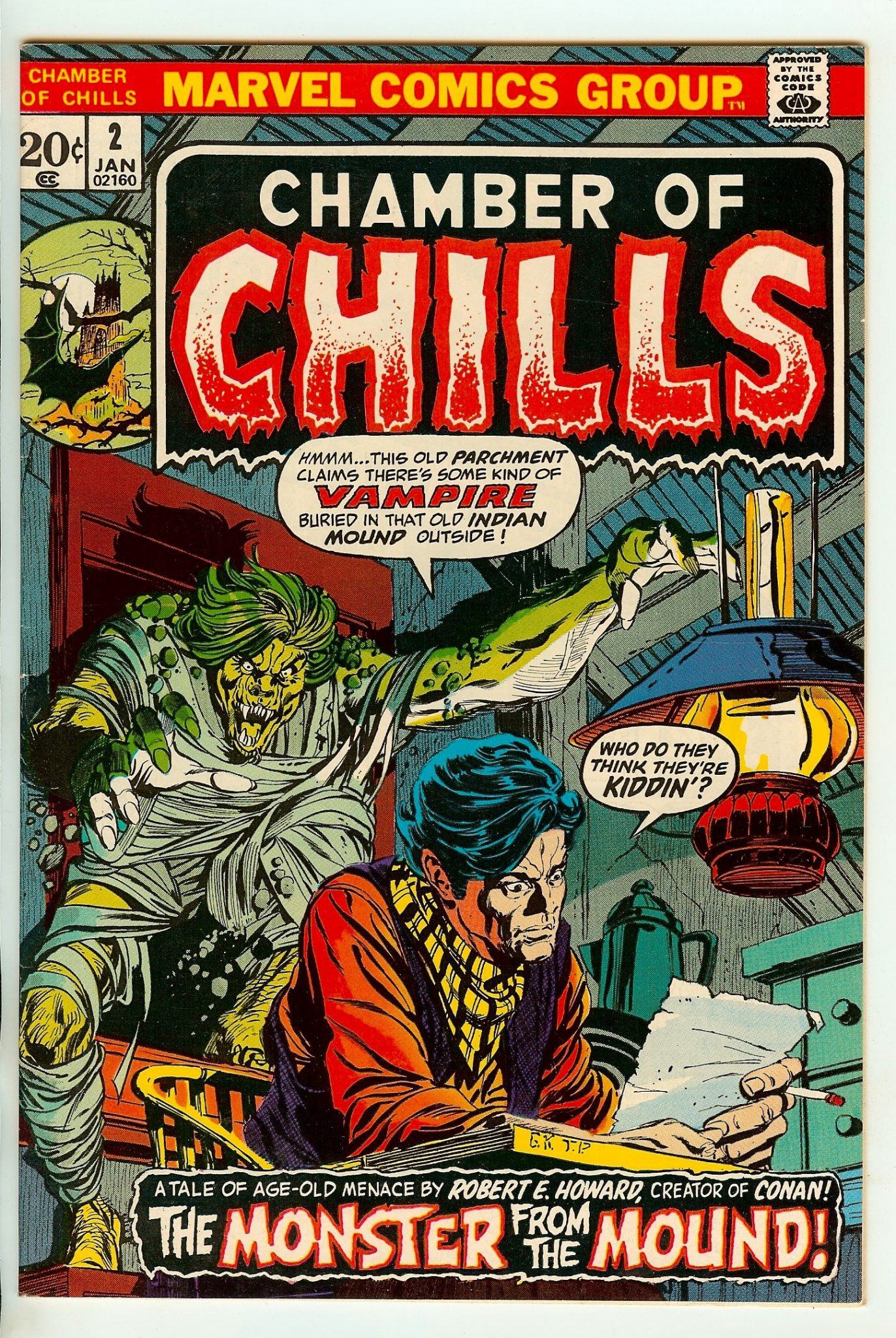 CHAMBER OF CHILLS Front Cover