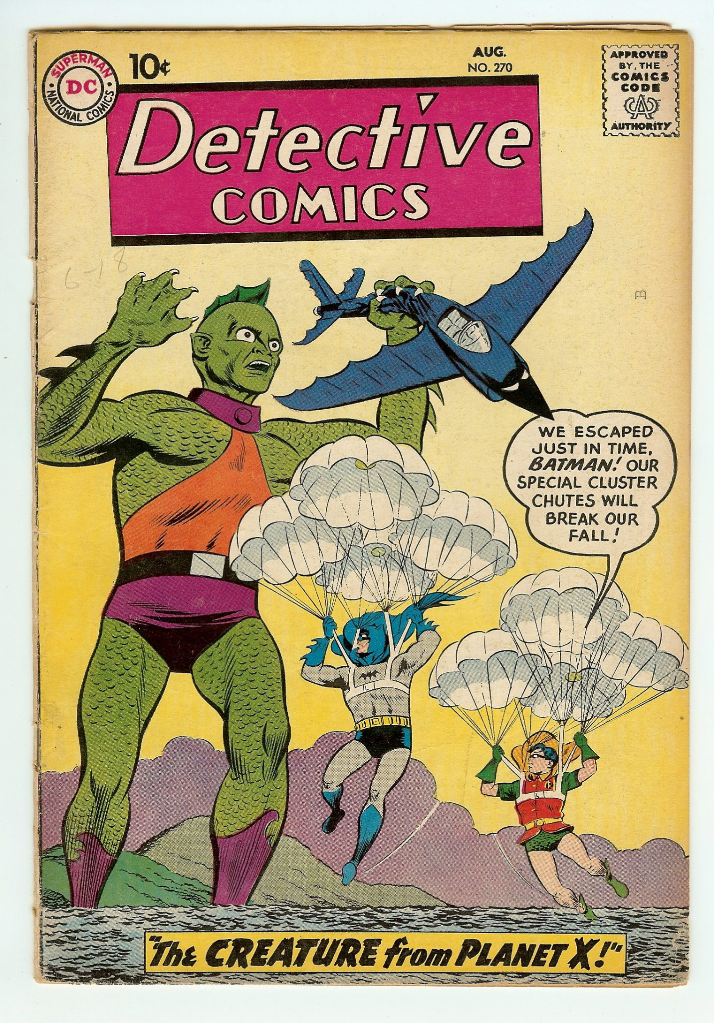 DETECTIVE COMICS Front Cover