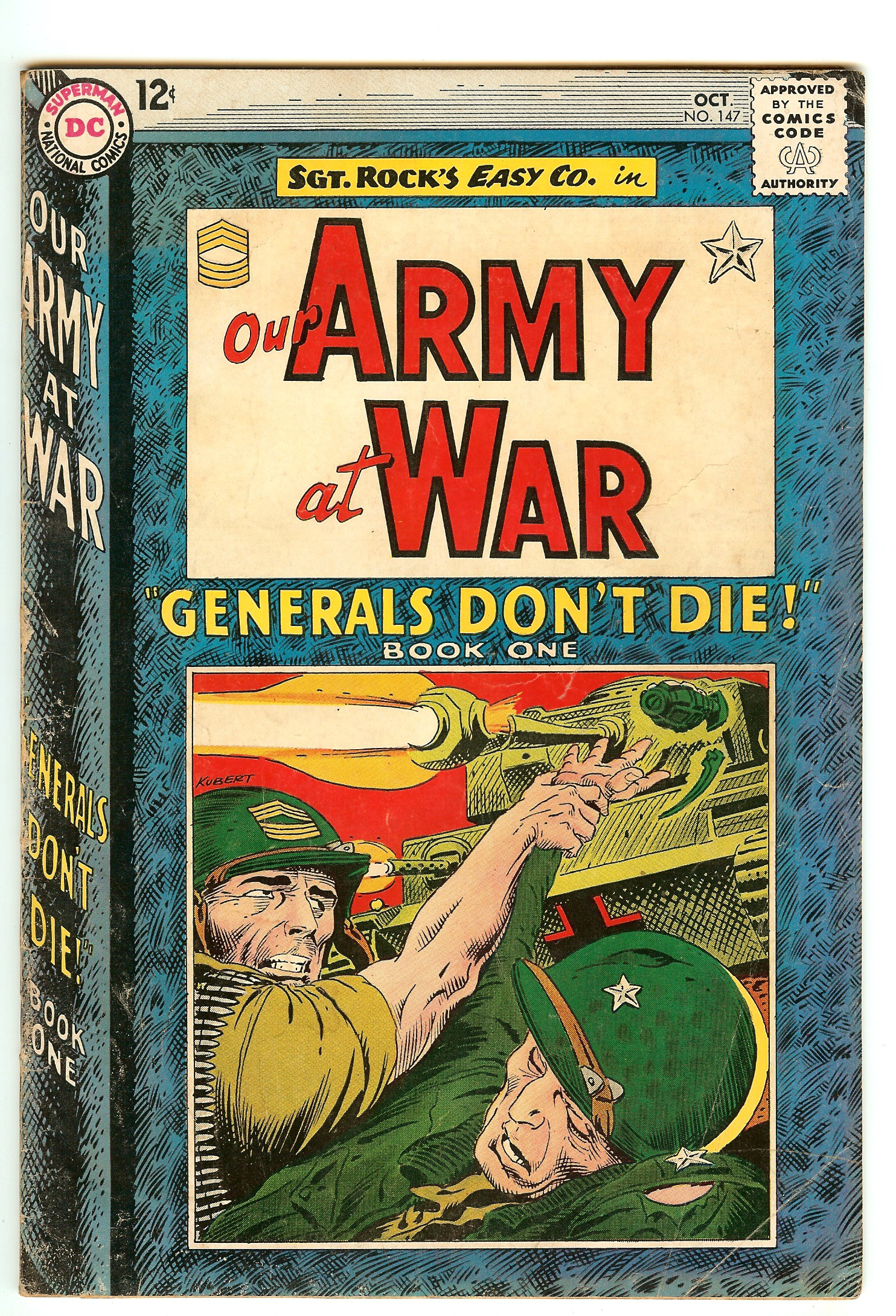 OUR ARMY AT WAR Front Cover
