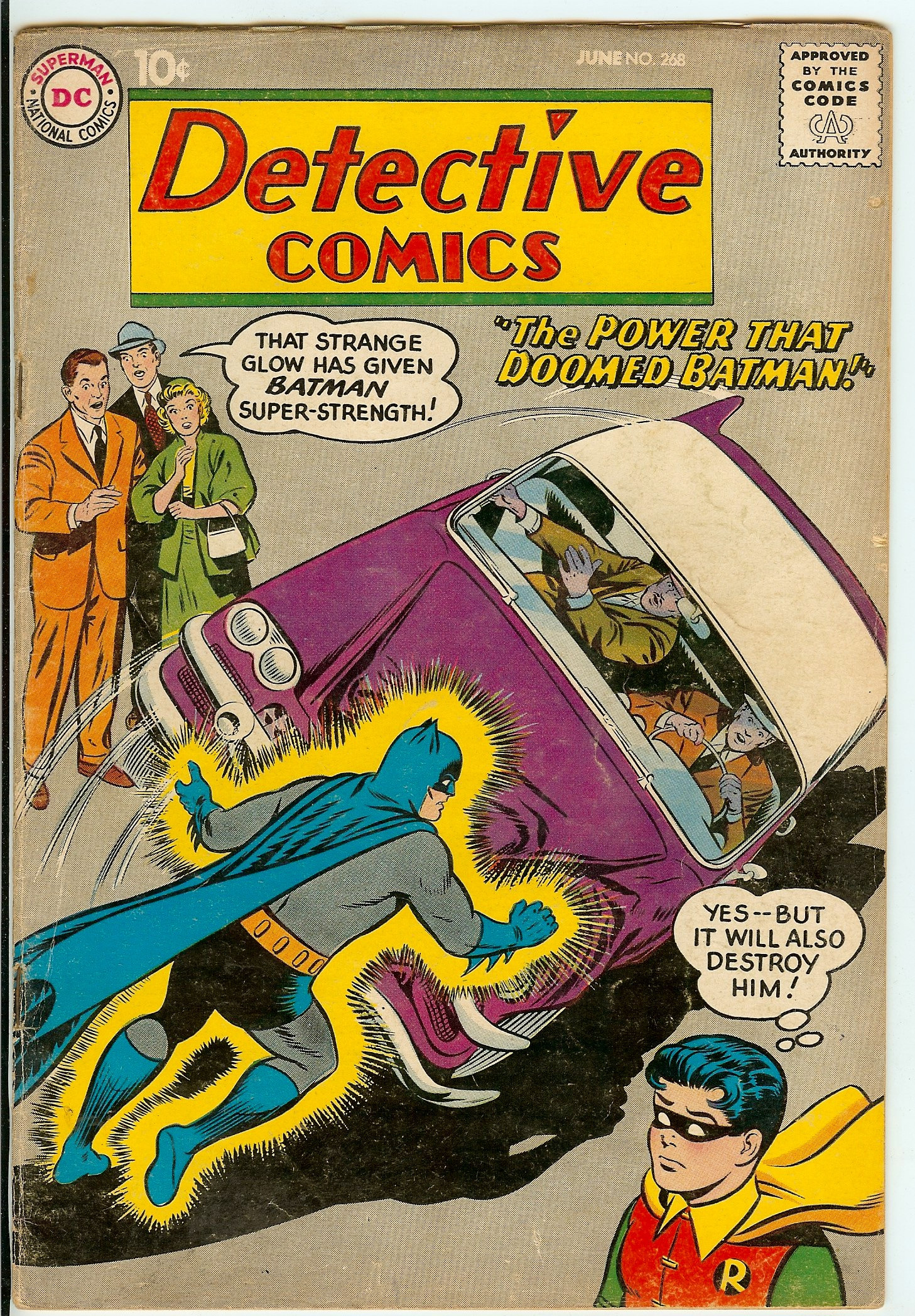 DETECTIVE COMICS Front Cover