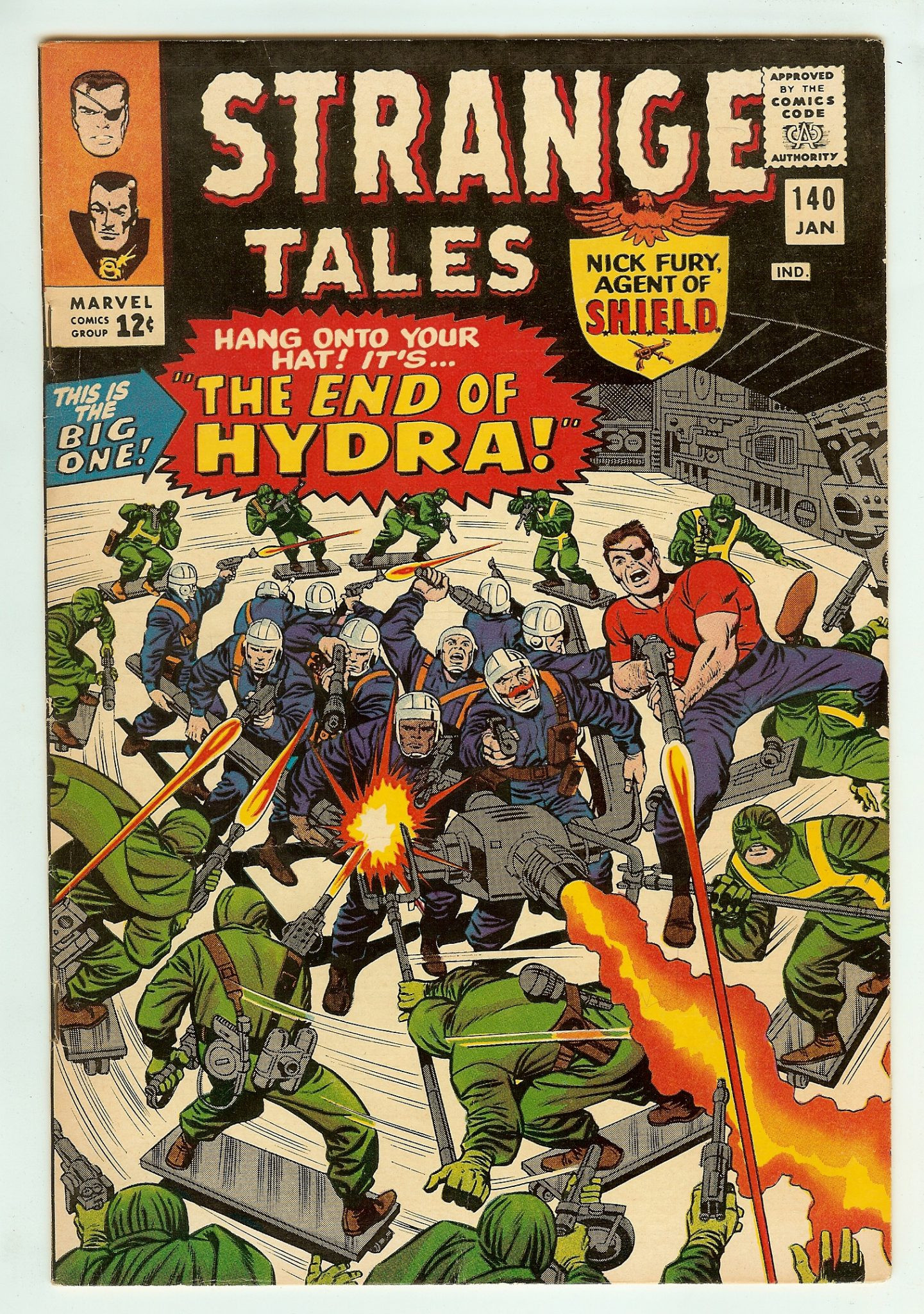 STRANGE TALES Front Cover