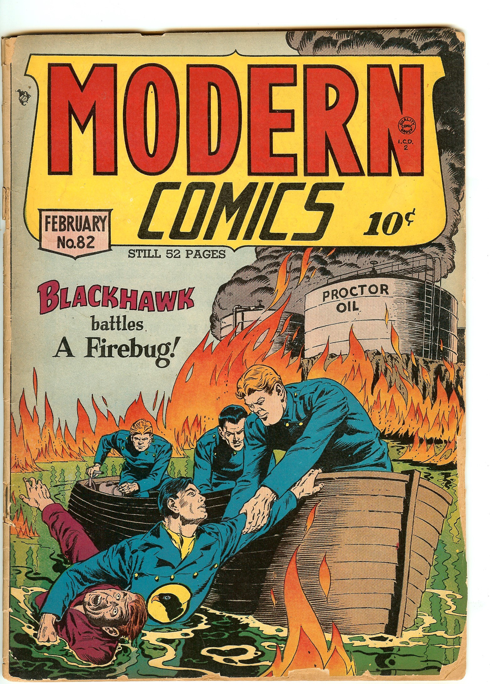 MODERN COMICS Front Cover