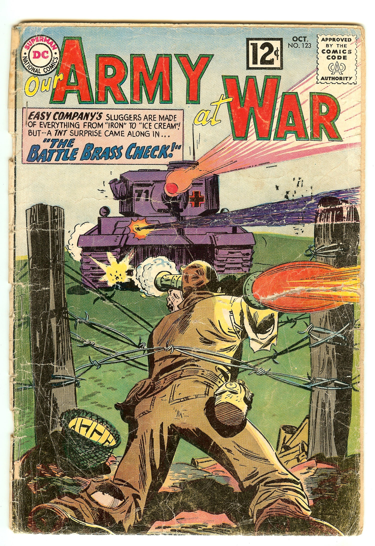 OUR ARMY AT WAR Front Cover