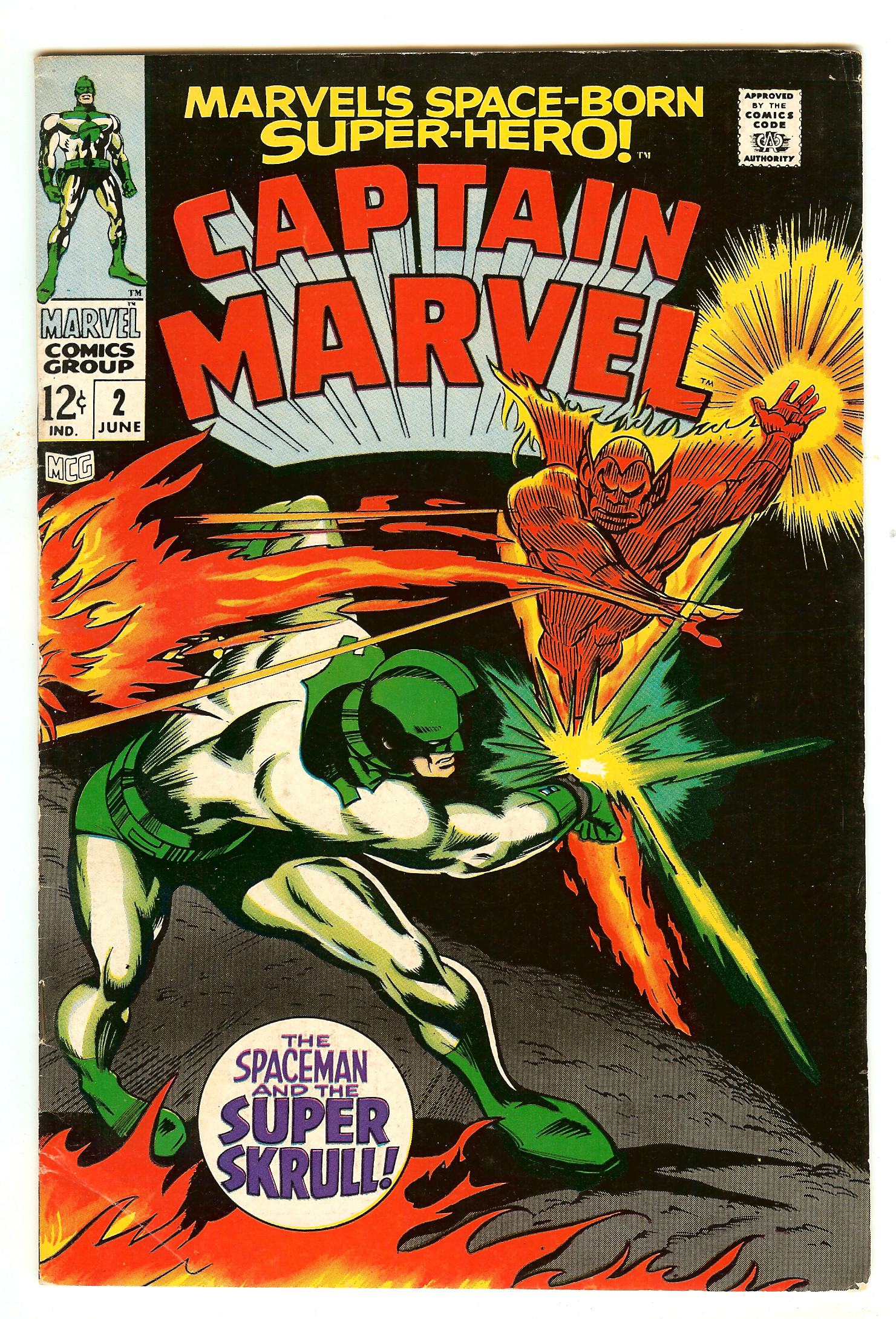 CAPTAIN MARVEL Front Cover