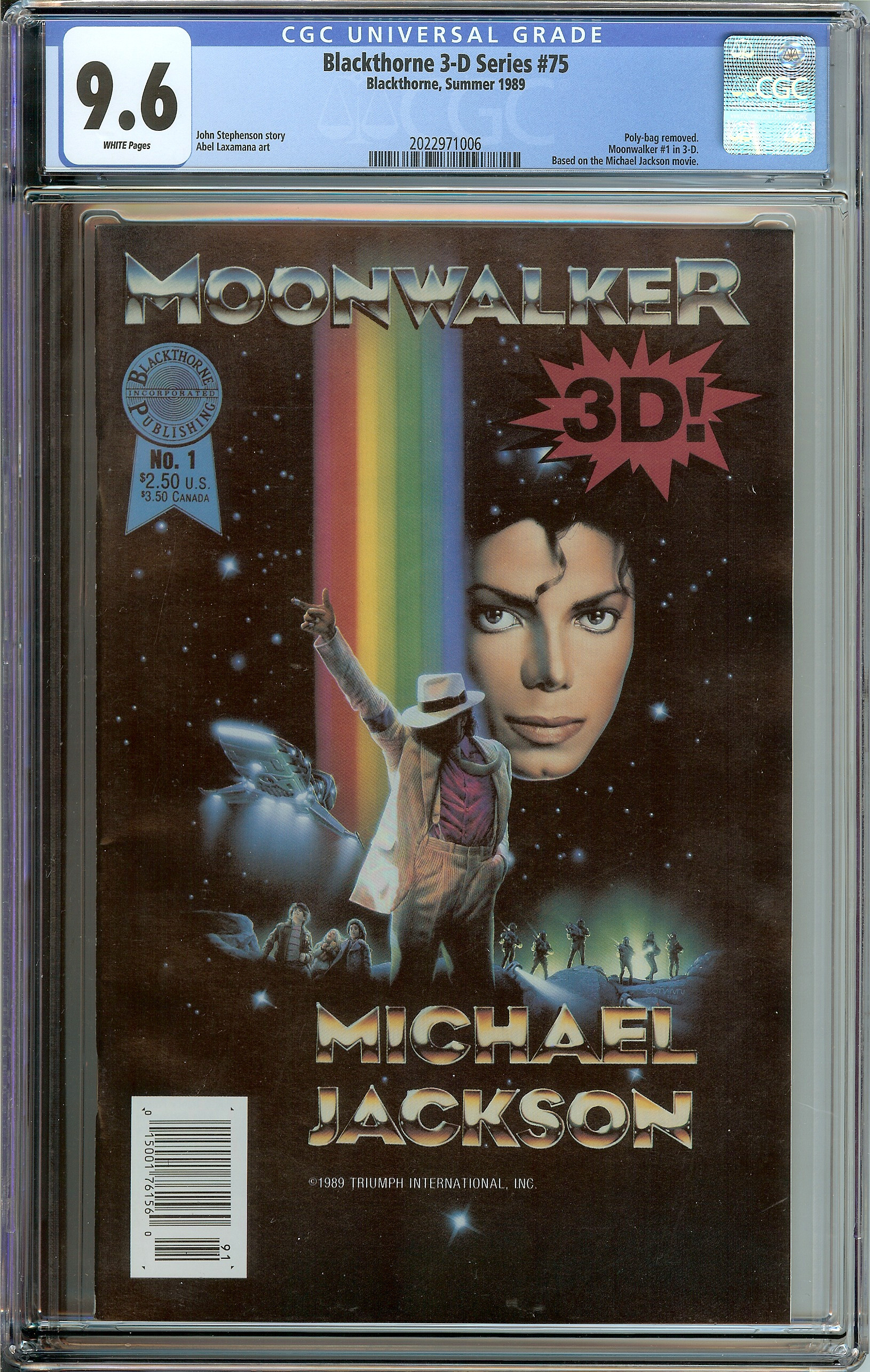 BLACKTHORNE 3-D SERIES Front Cover